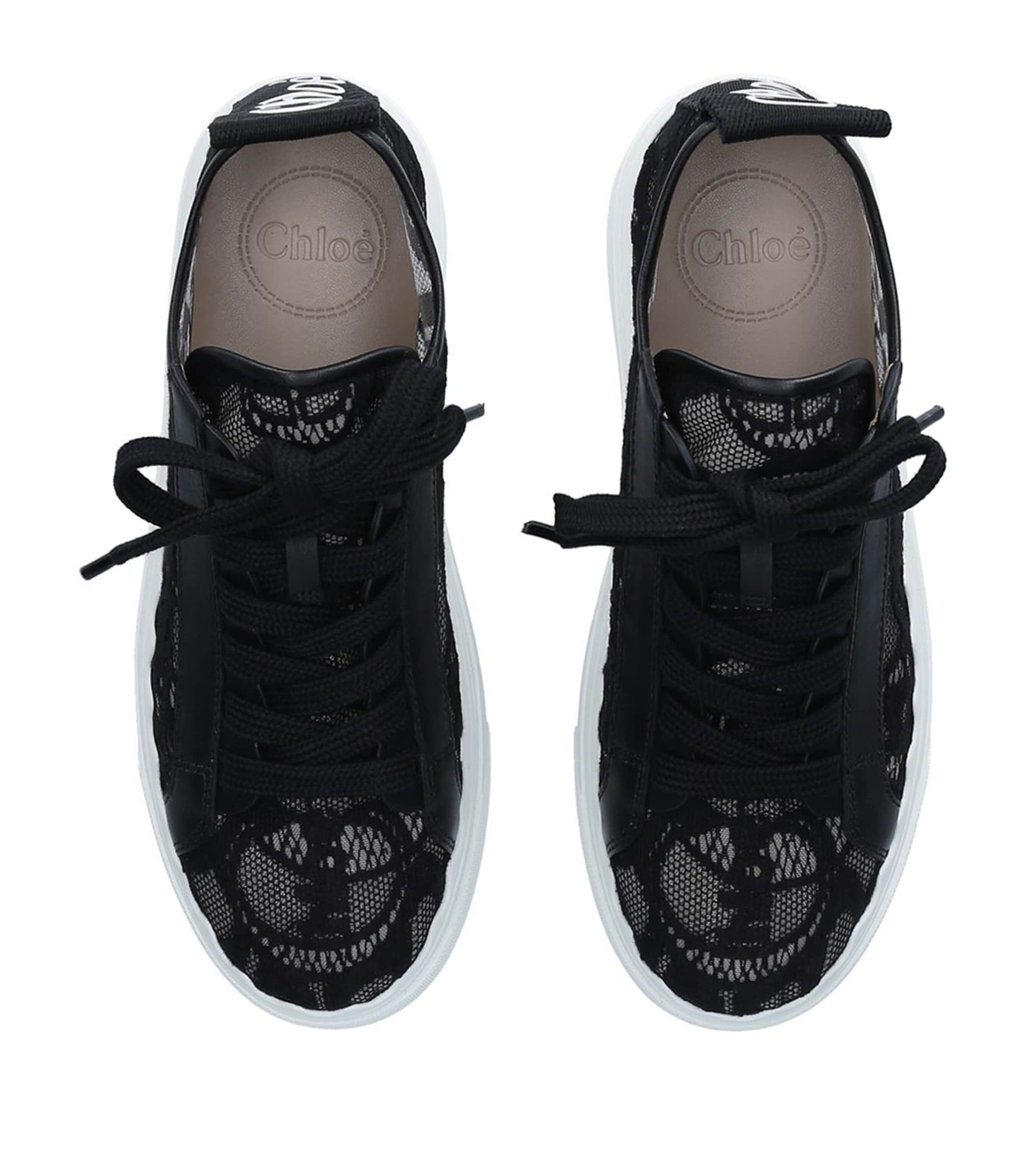Lace Lauren Sneakers BLACK Image 6