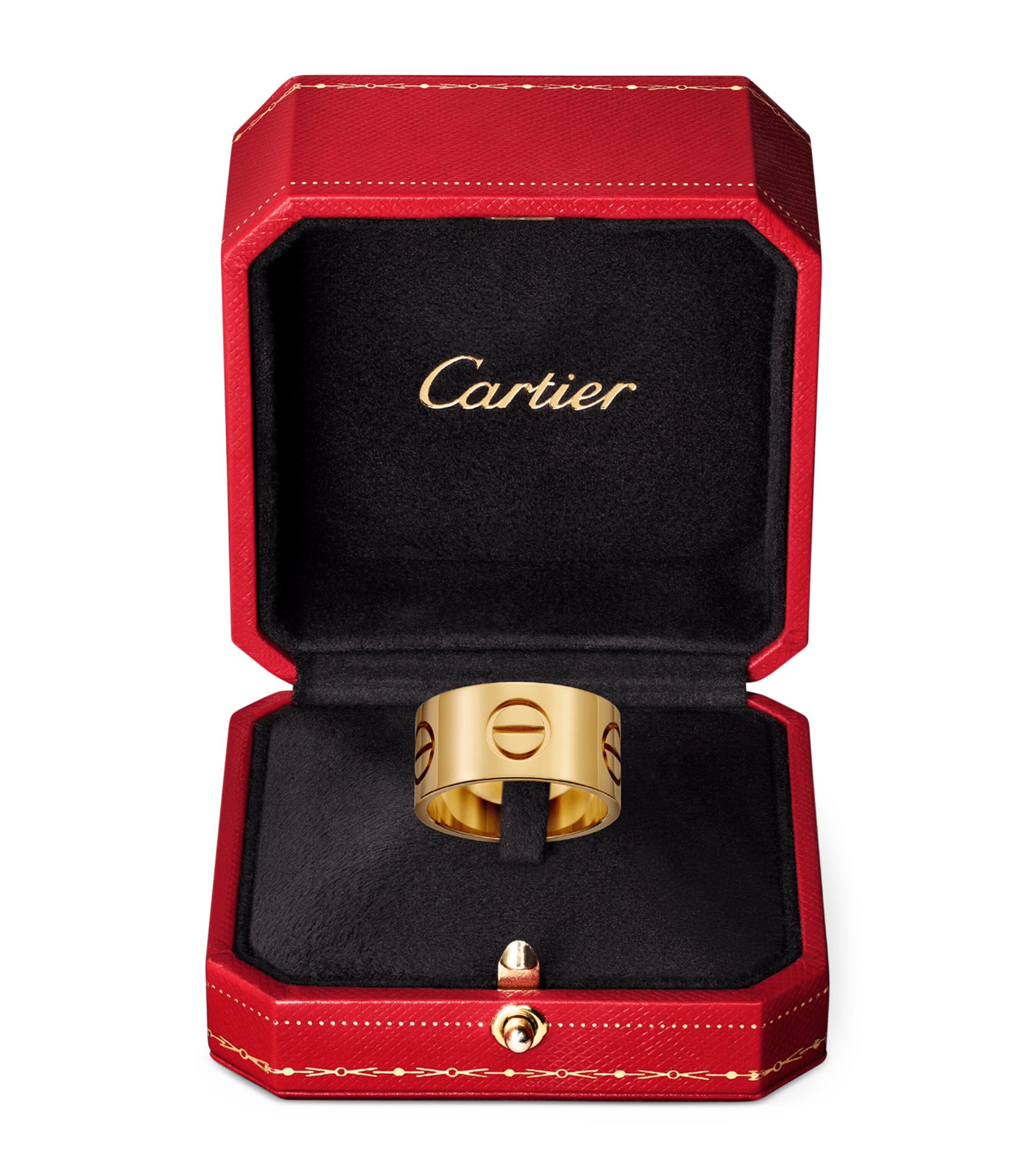 Yellow Gold LOVE Ring YELLOW GOLD Image 6