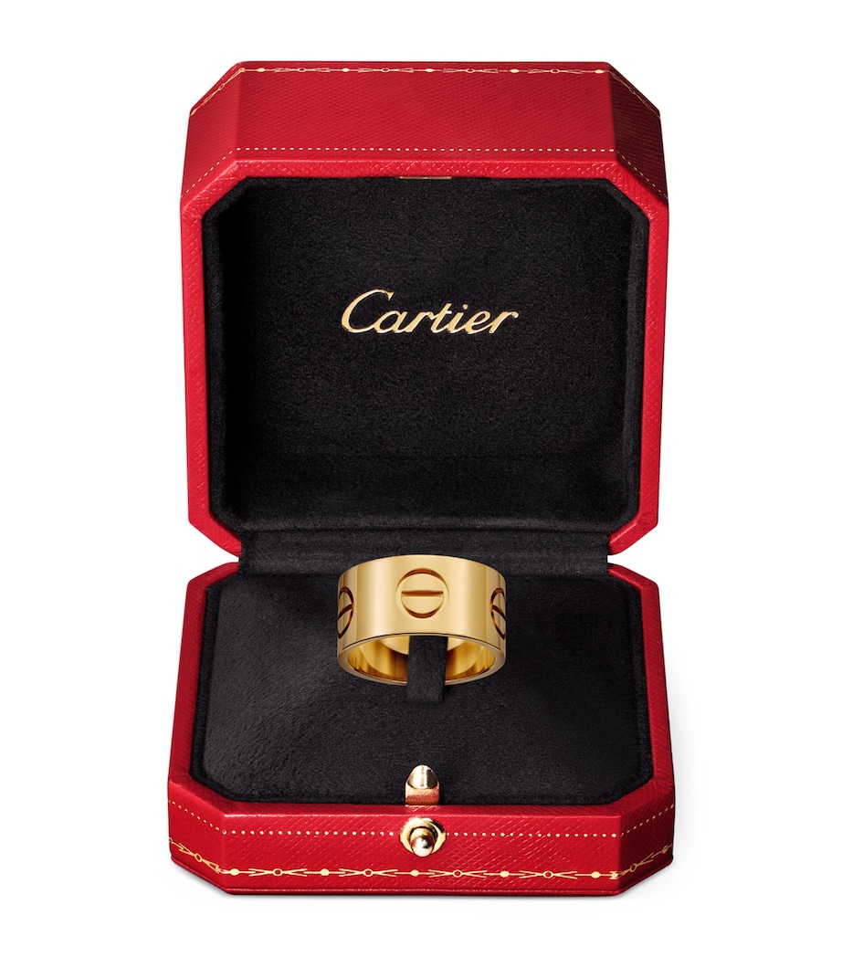 Yellow Gold LOVE Ring YELLOW GOLD Image 6