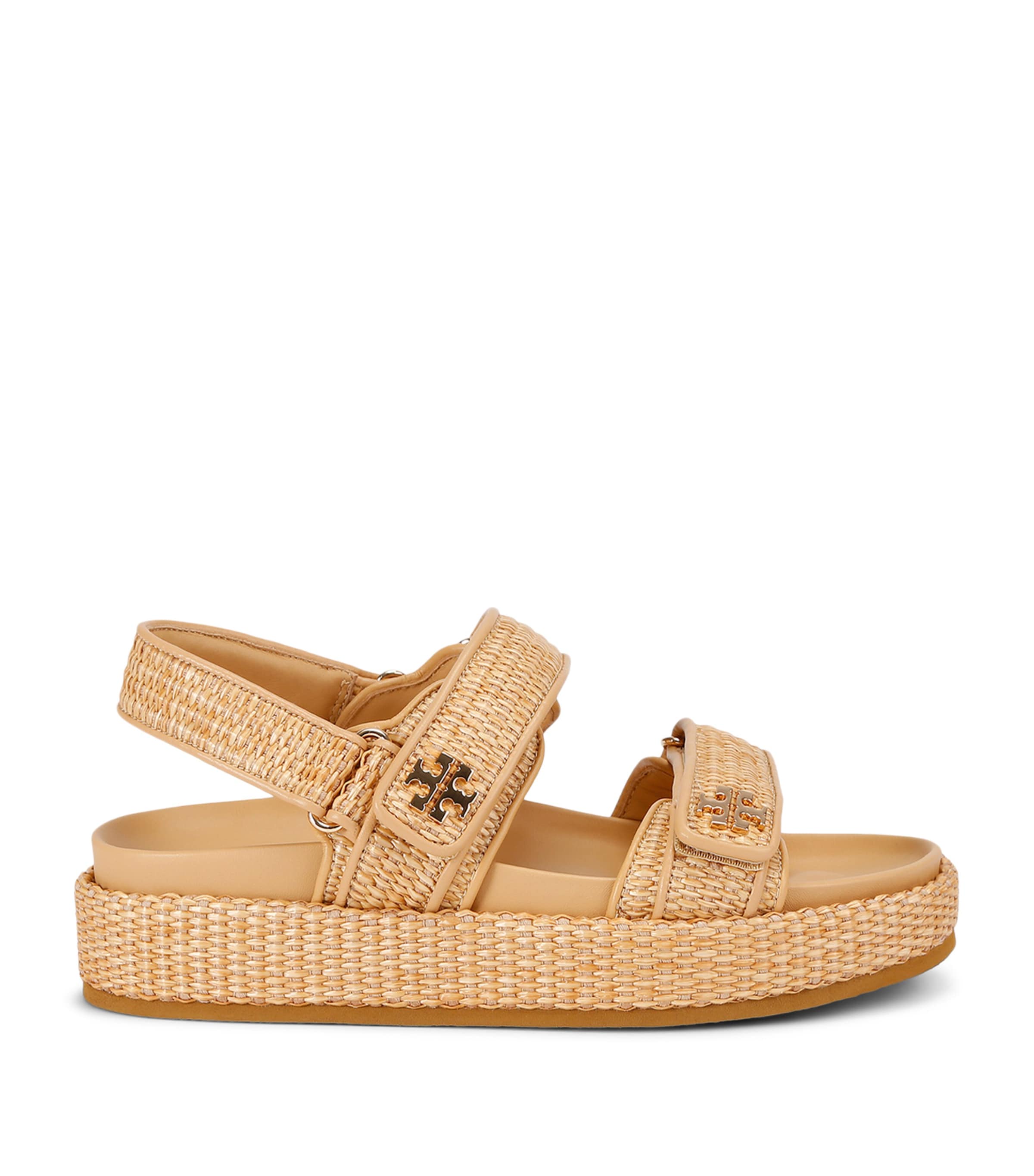 Tory Burch 30mm Kira Leather Sandals In White