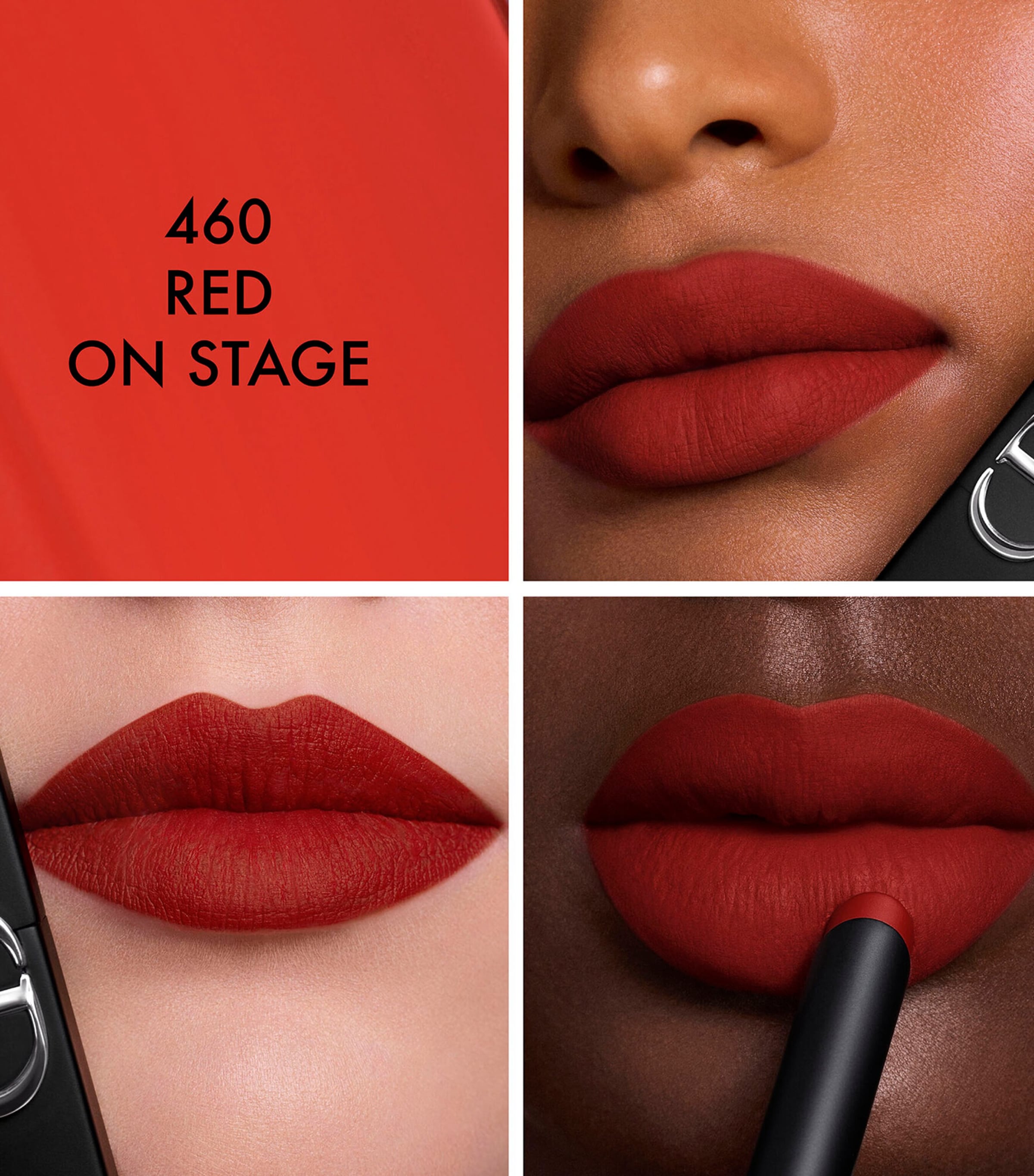 DIOR Rouge Dior On Stage Lipstick – Matte Finish Red On Stage Image 3