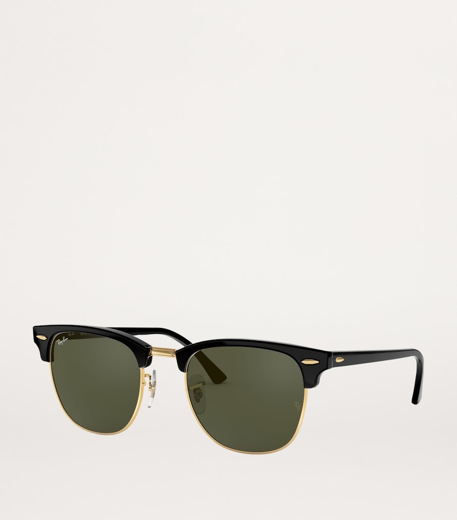 Ray-Ban Clubmaster Sunglasses Black Image 2