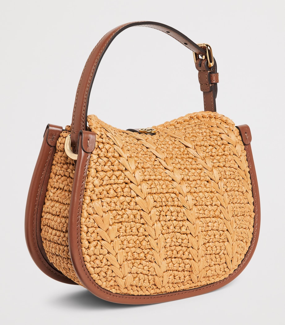 Raffia Pony Cross-Body Bag Y0412 Image 3