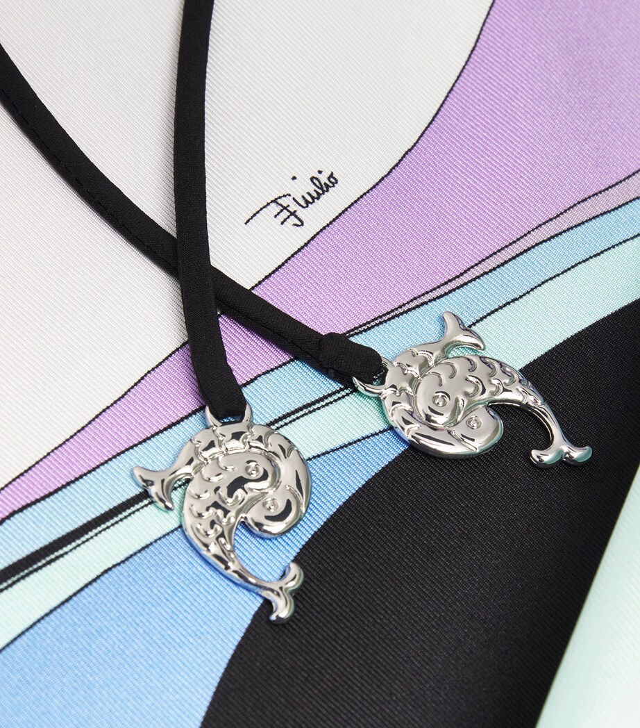 Silk Crystal-Embellished Kaftan CELESTE Image 5