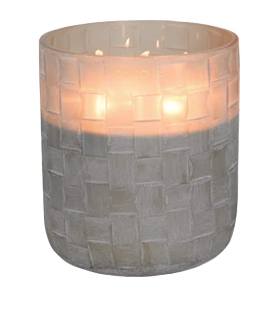 Medium Precious Oud Chess Candle (363g) GREY Image 1