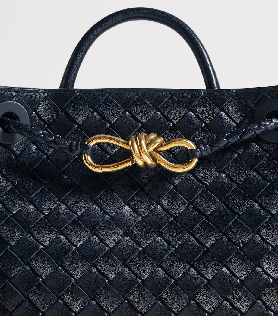 Bottega Veneta Womens Small Leather Andiamo Top-Handle Bag Image 6