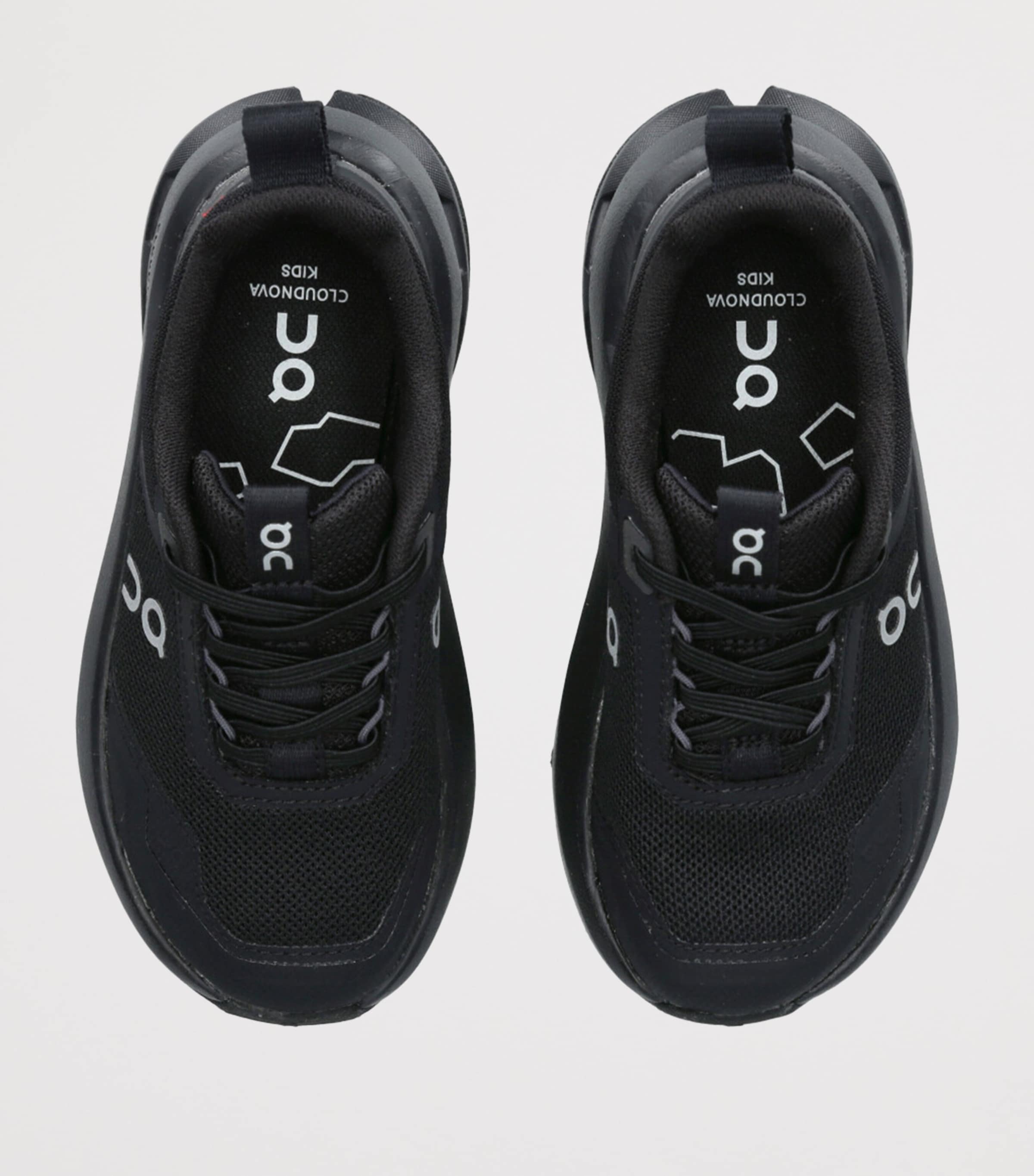 Cloudnova Kids Trainers BLACK Image 4