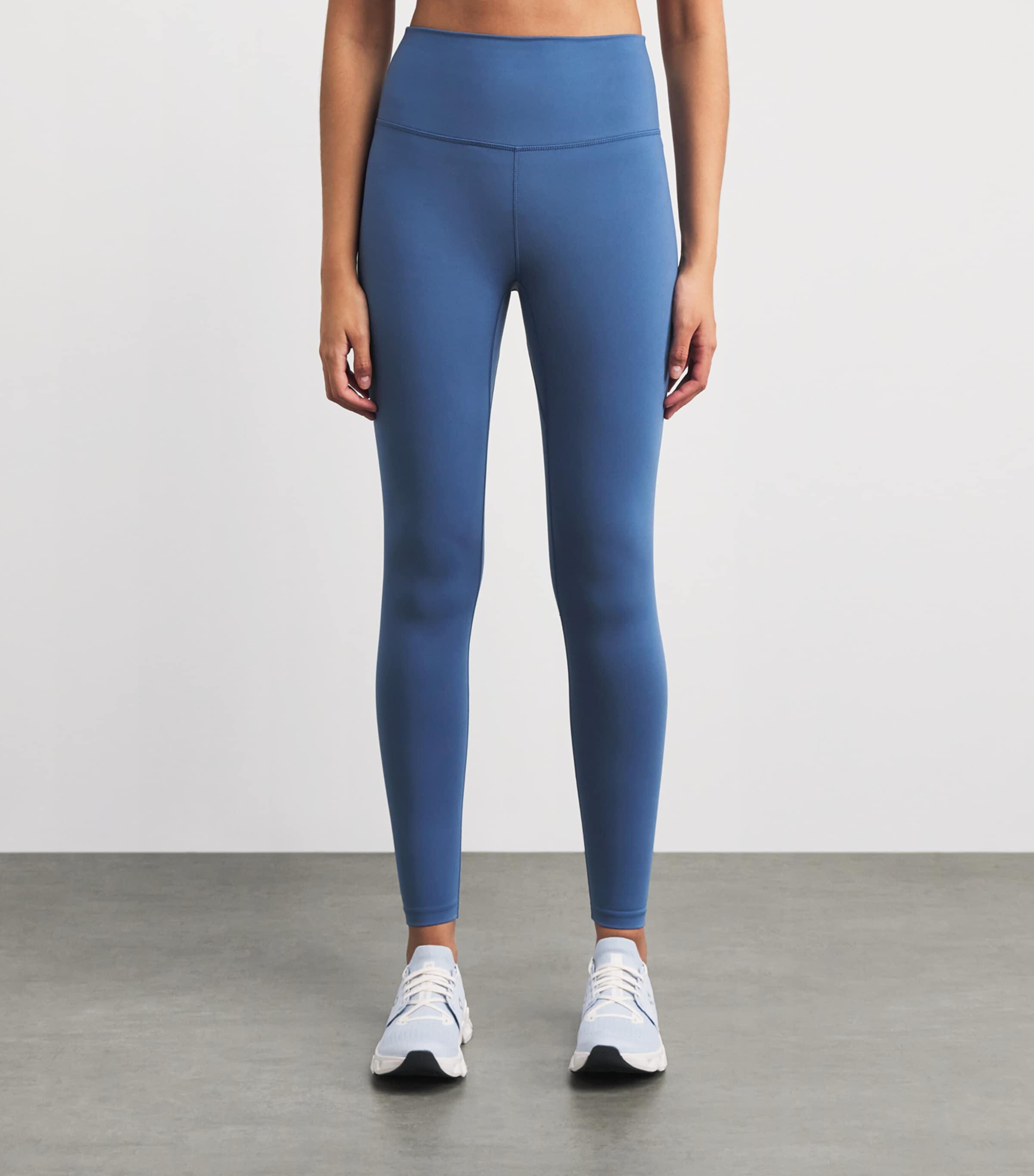 Varley Womens FreeSoft High-Rise Sports Leggings Bijou Blue Image 4