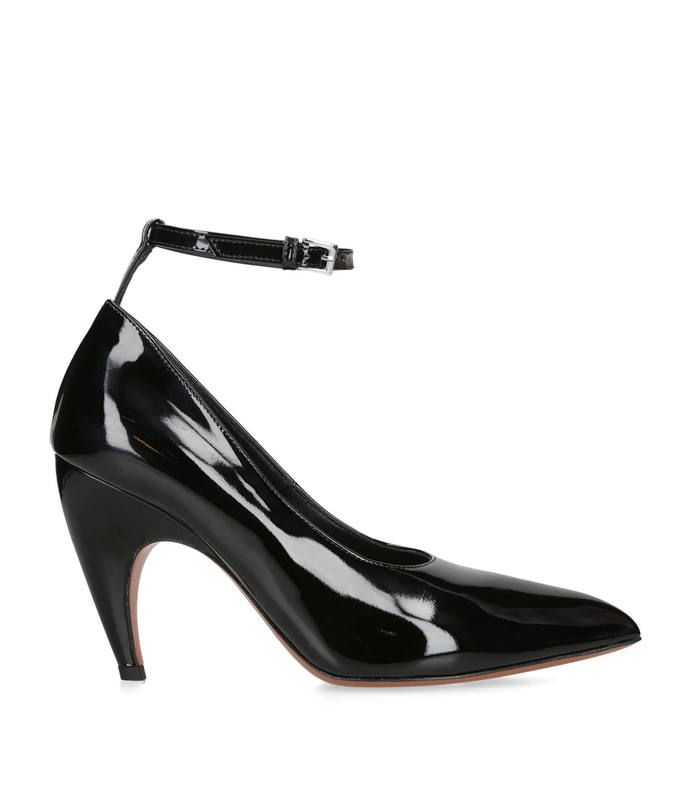 Shop Alaïa Leather Curve Pumps 110 In Black