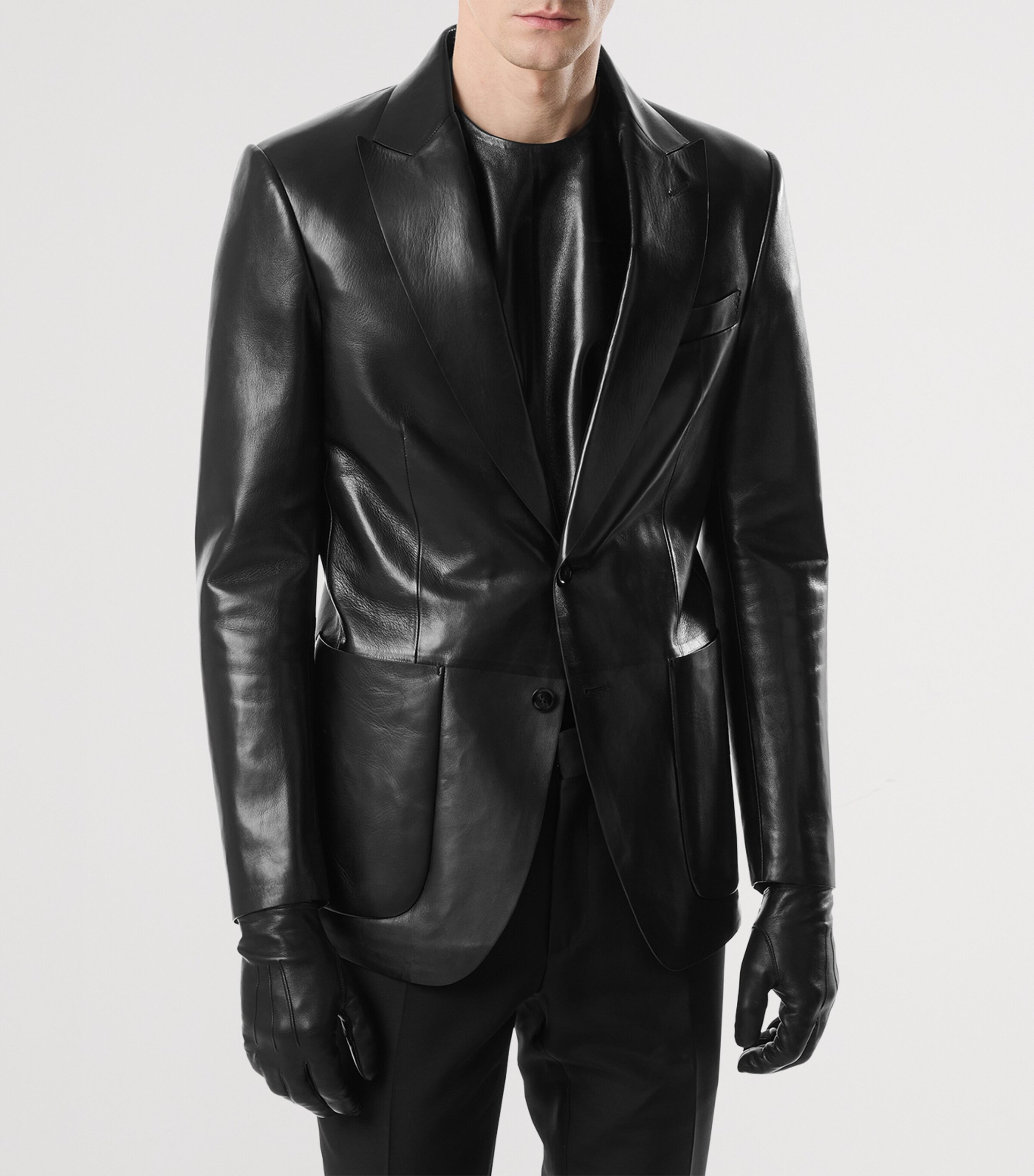Lambskin Single-Breasted Blazer LB999 Image 4
