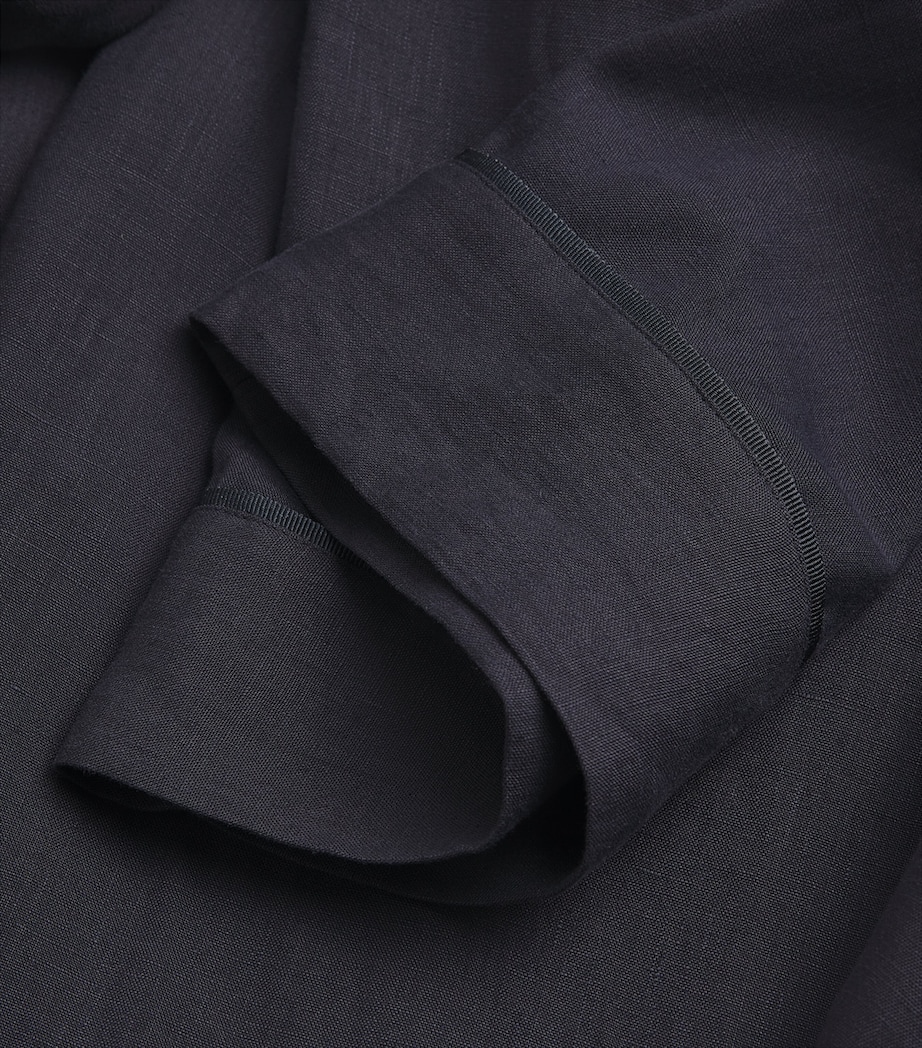 Linen Kimono CARBONE Image 5