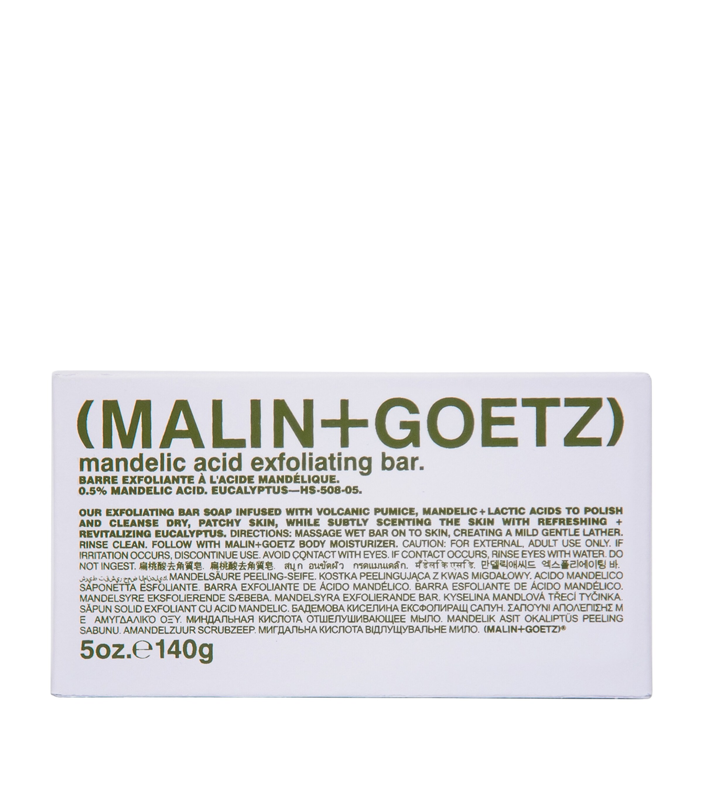 MALIN+GOETZ Mandelic Acid Exfoliating Bar (140g) Image 1