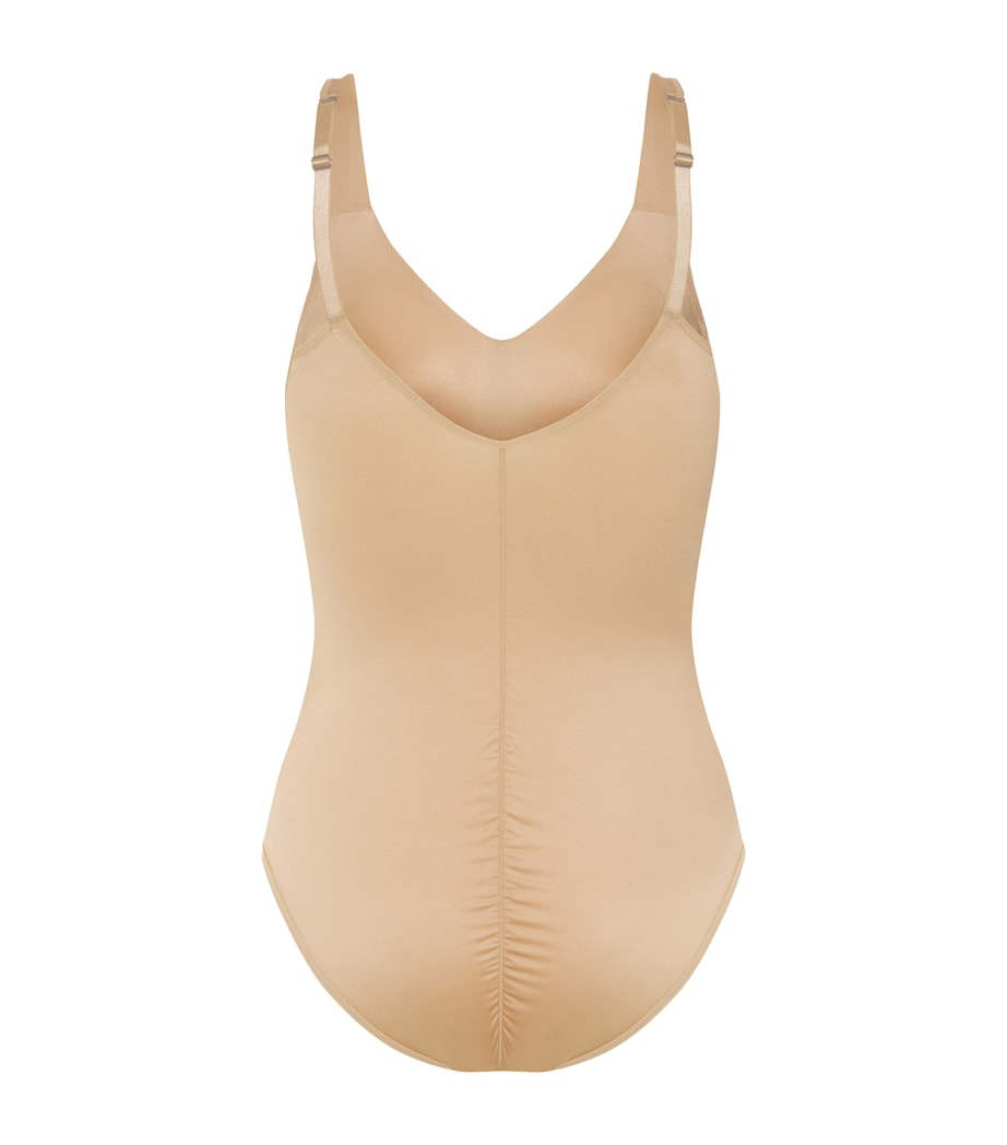Hanro Womens Soft Embrace Bodysuit Beige Image 3