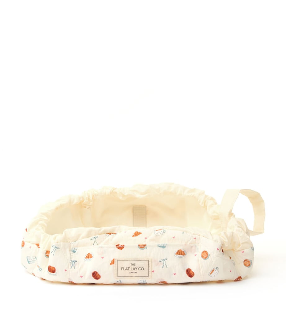 Printed Drawstring Make-Up Bag PATISSERIE Image 4