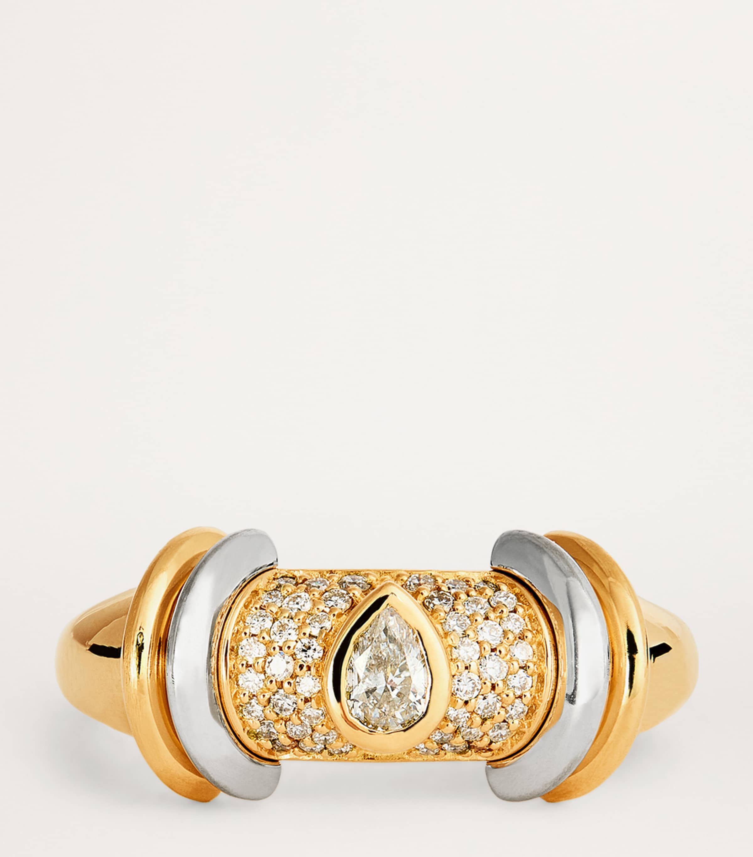 Yellow Gold and Diamond Lot N*91 Ring YELLOW GOLD Image 4