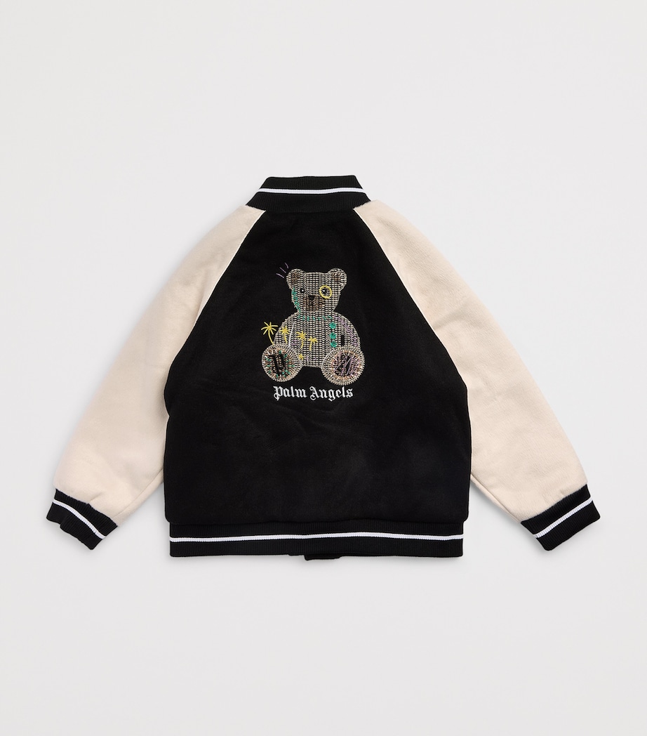 Palm Angels Kids College Jacket (4-12+ Years) Nero/black Image 2