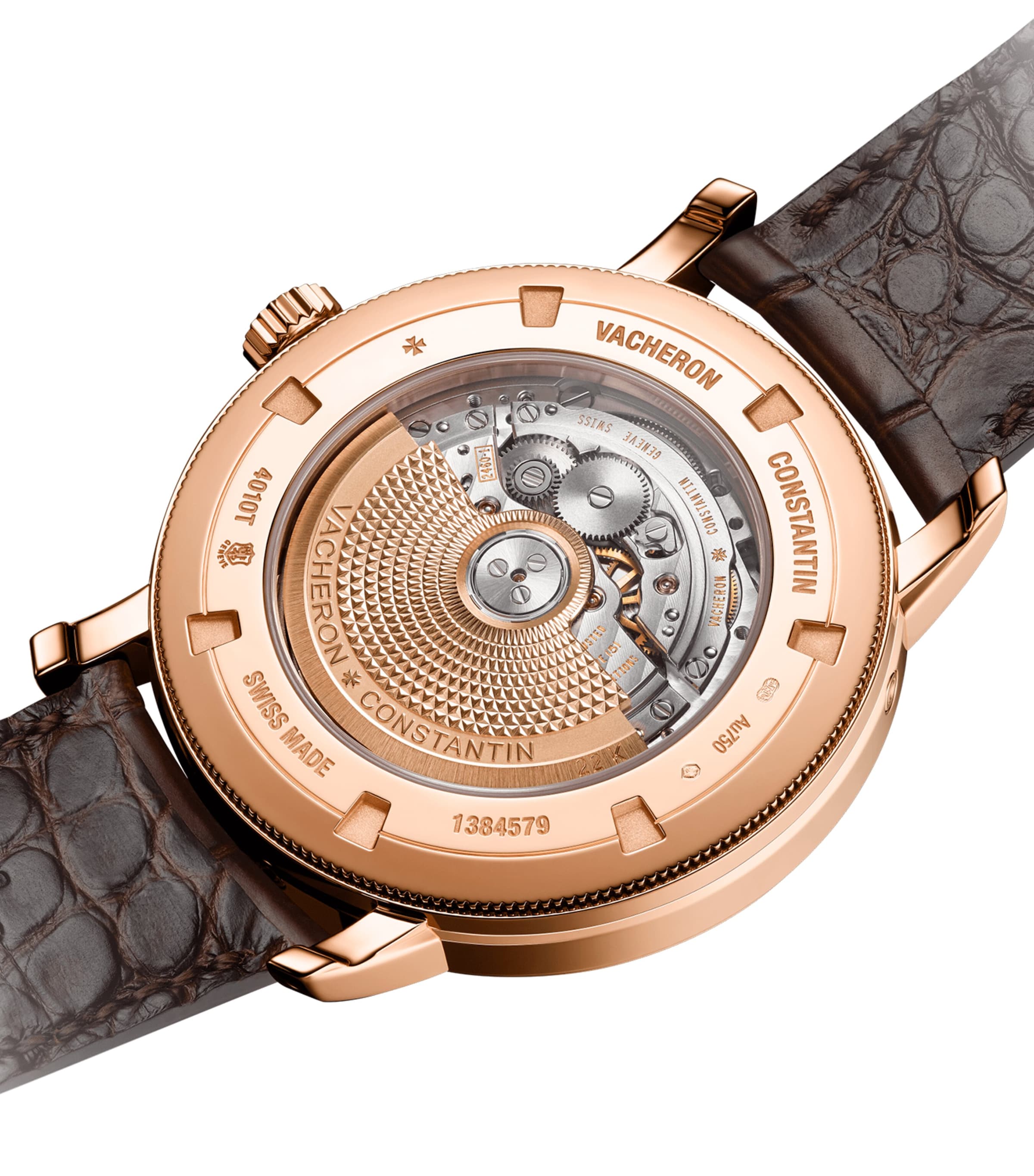 Rose Gold Traditionnelle Complete Calendar Watch 41mm RED GOLD Image 2