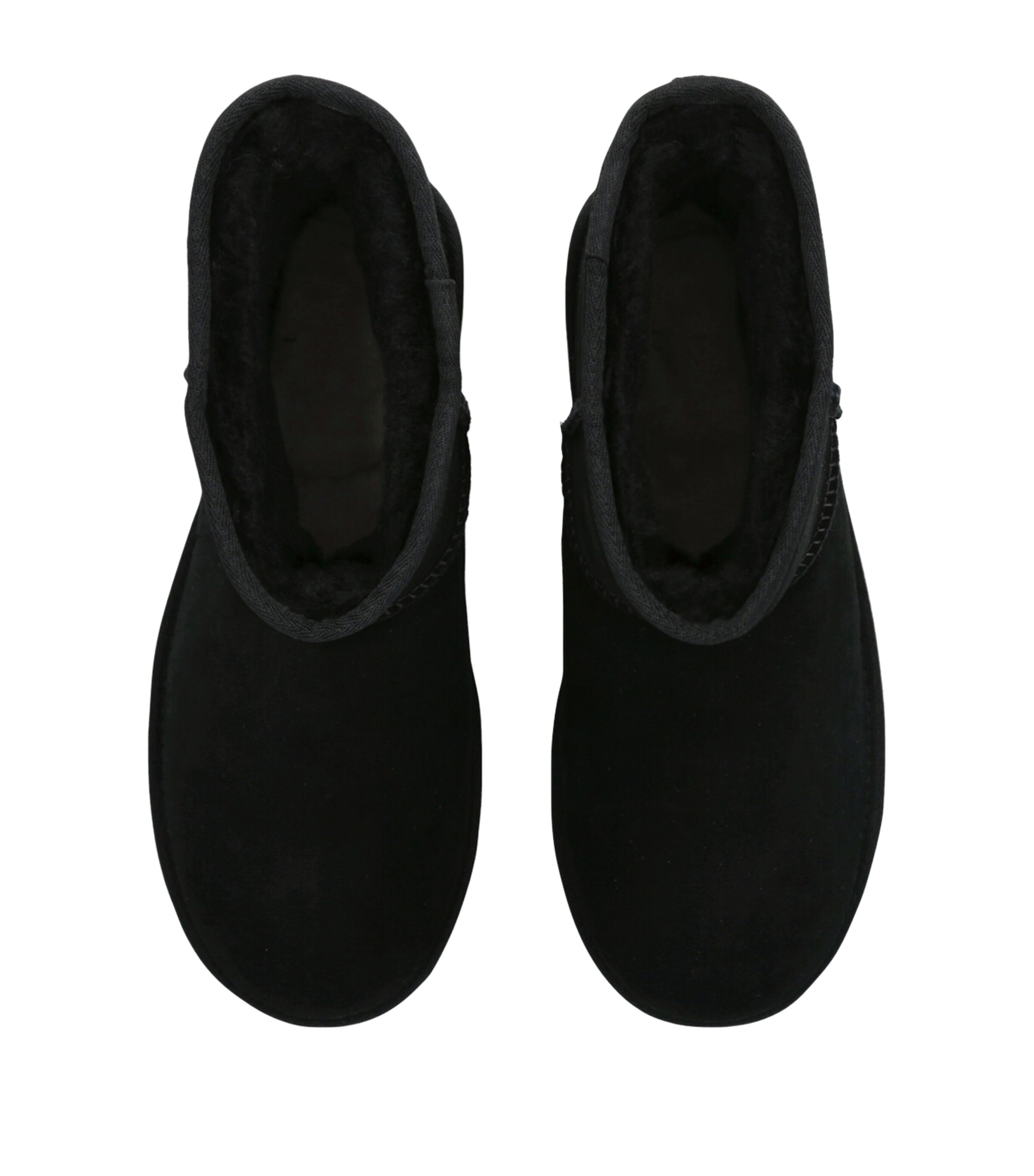 Suede Classic Mini Platform Boots BLACK Image 4