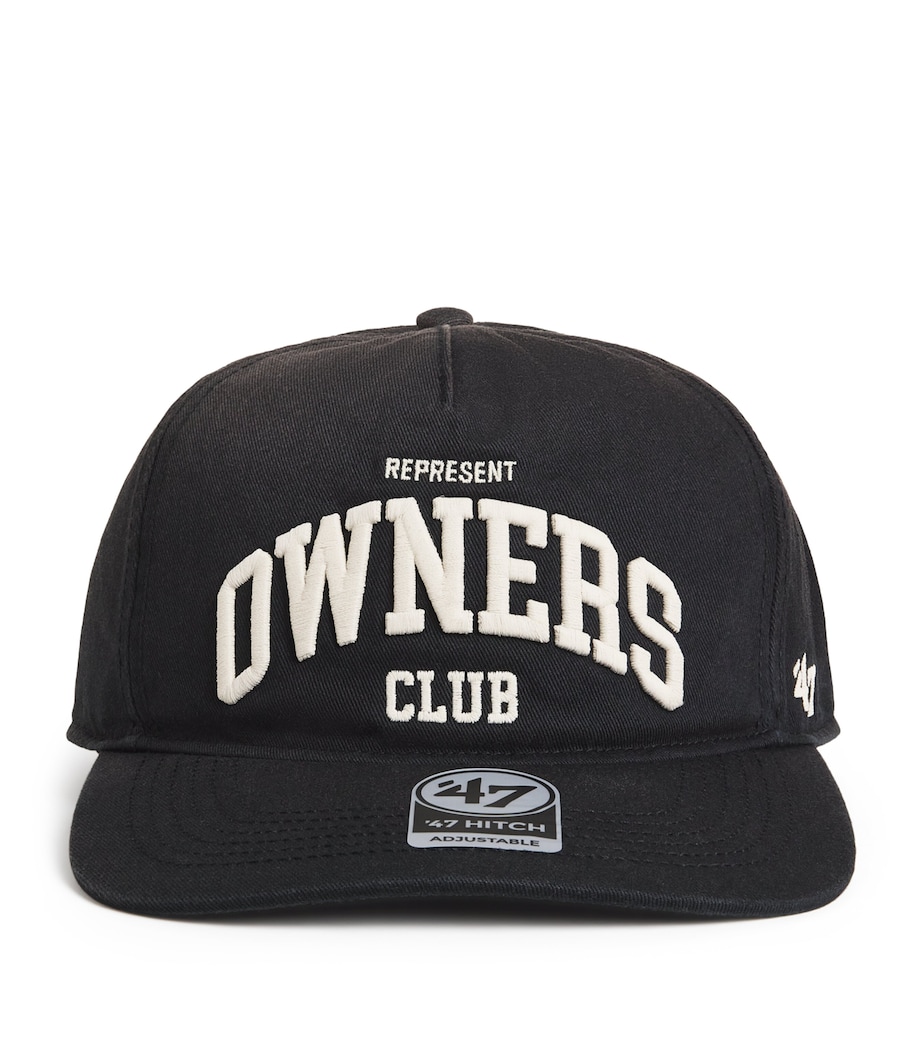 x ’47 Owners Club Baseball Cap FADED BLACK Image 1