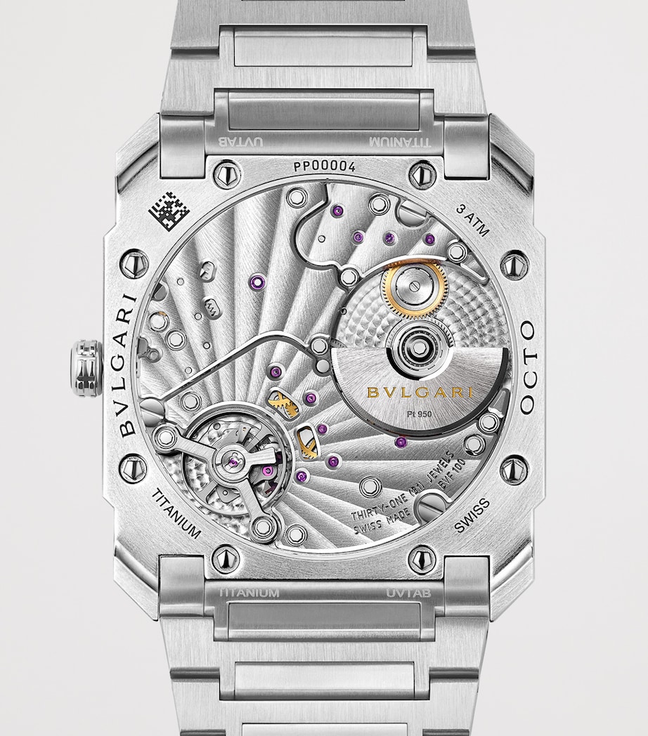 Bvlgari Titanium Octo Finissimo Automatic Watch 37mm Grey Image 2