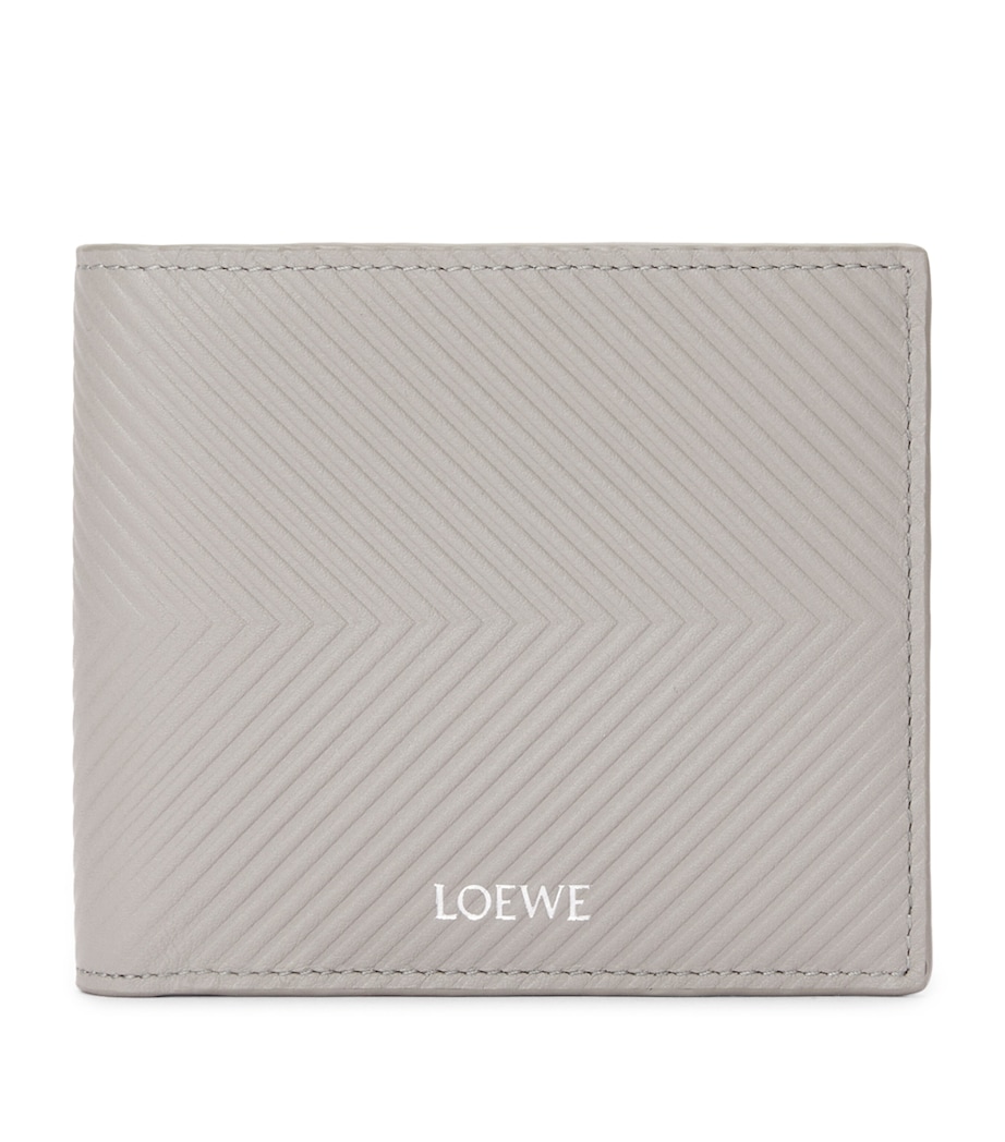 Leather Bifold Wallet SHELL GREY Image 1