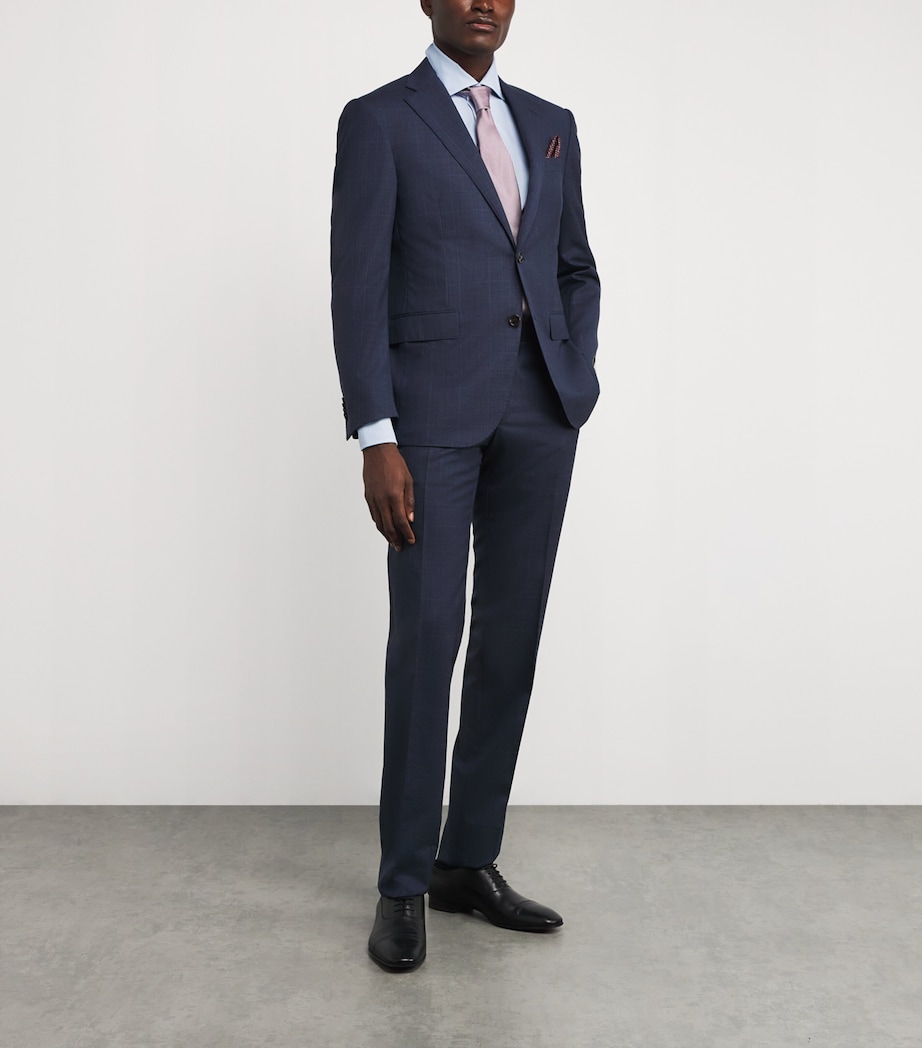 Stripe Formal Shirt 002 DARK BLUE Image 2