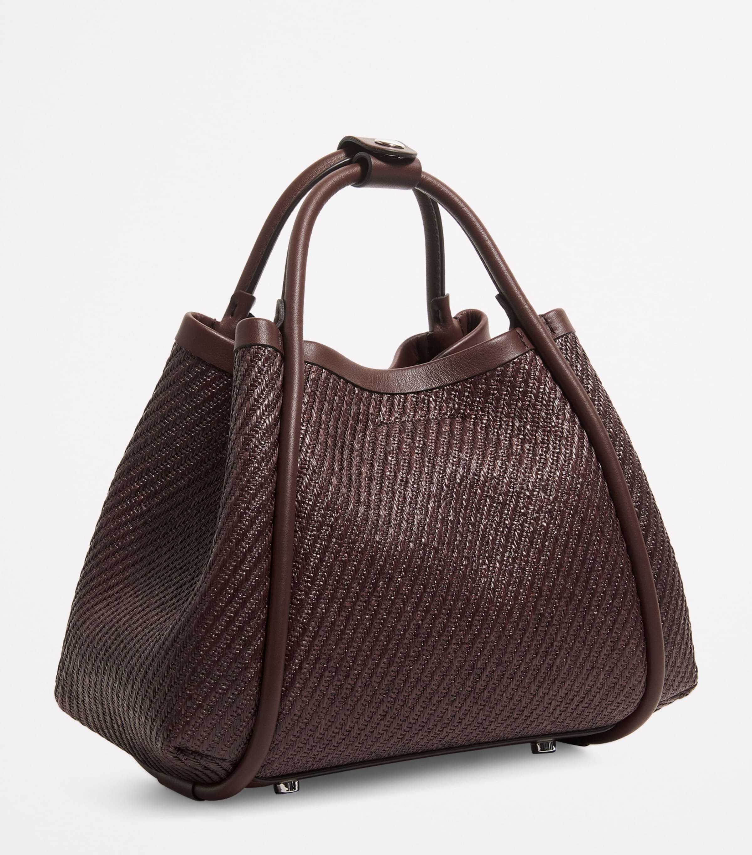 バッグ・カバンその他 Max Mara bags Max Mara Woven Marine Top-Handle Bag | Harrods US