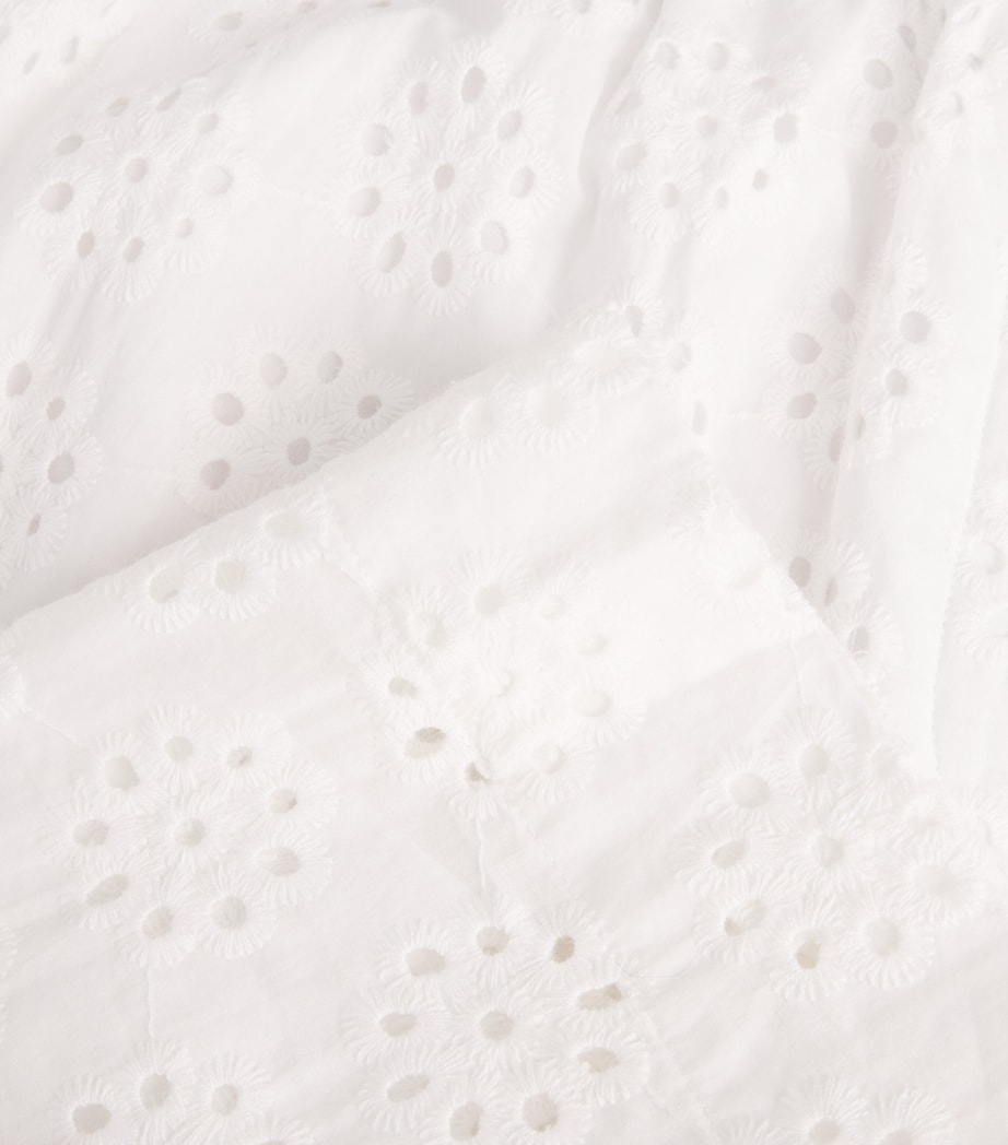 Cotton Bonfire Trousers WHITE EYELET WHEY Image 5