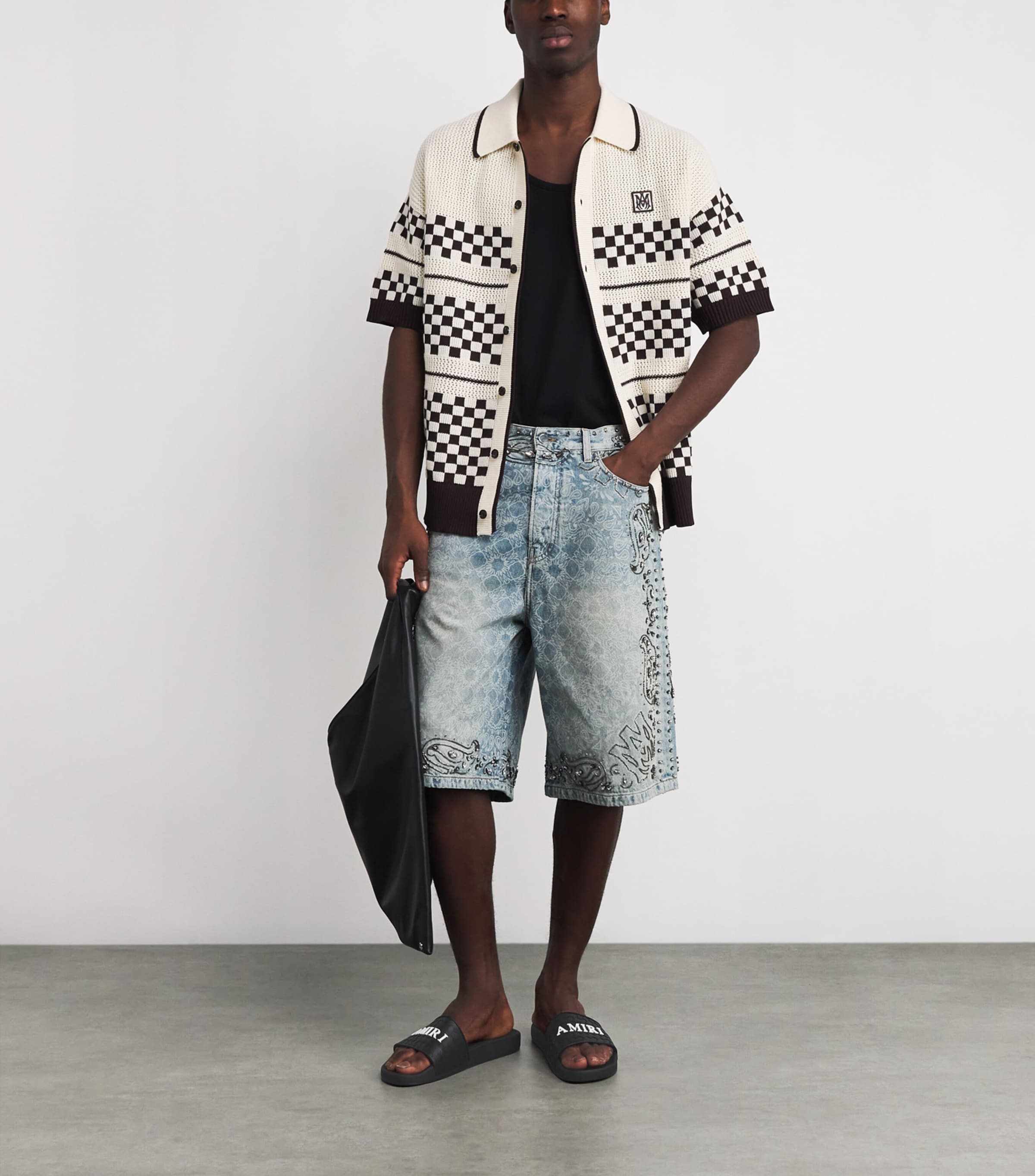 MA Quad Pool Slides BLACK Image 2