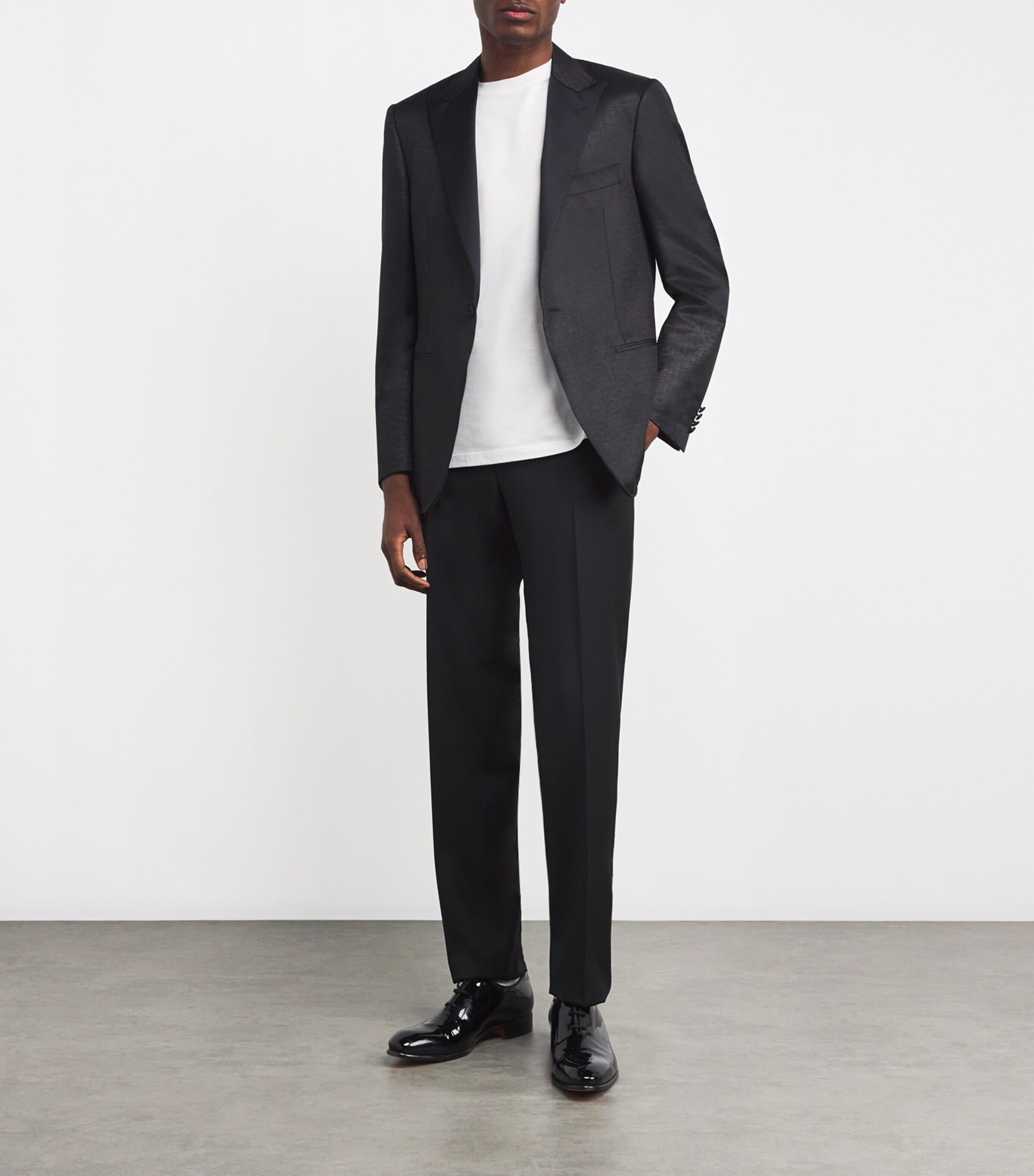 Canali Mens Cotton T-Shirt Image 2