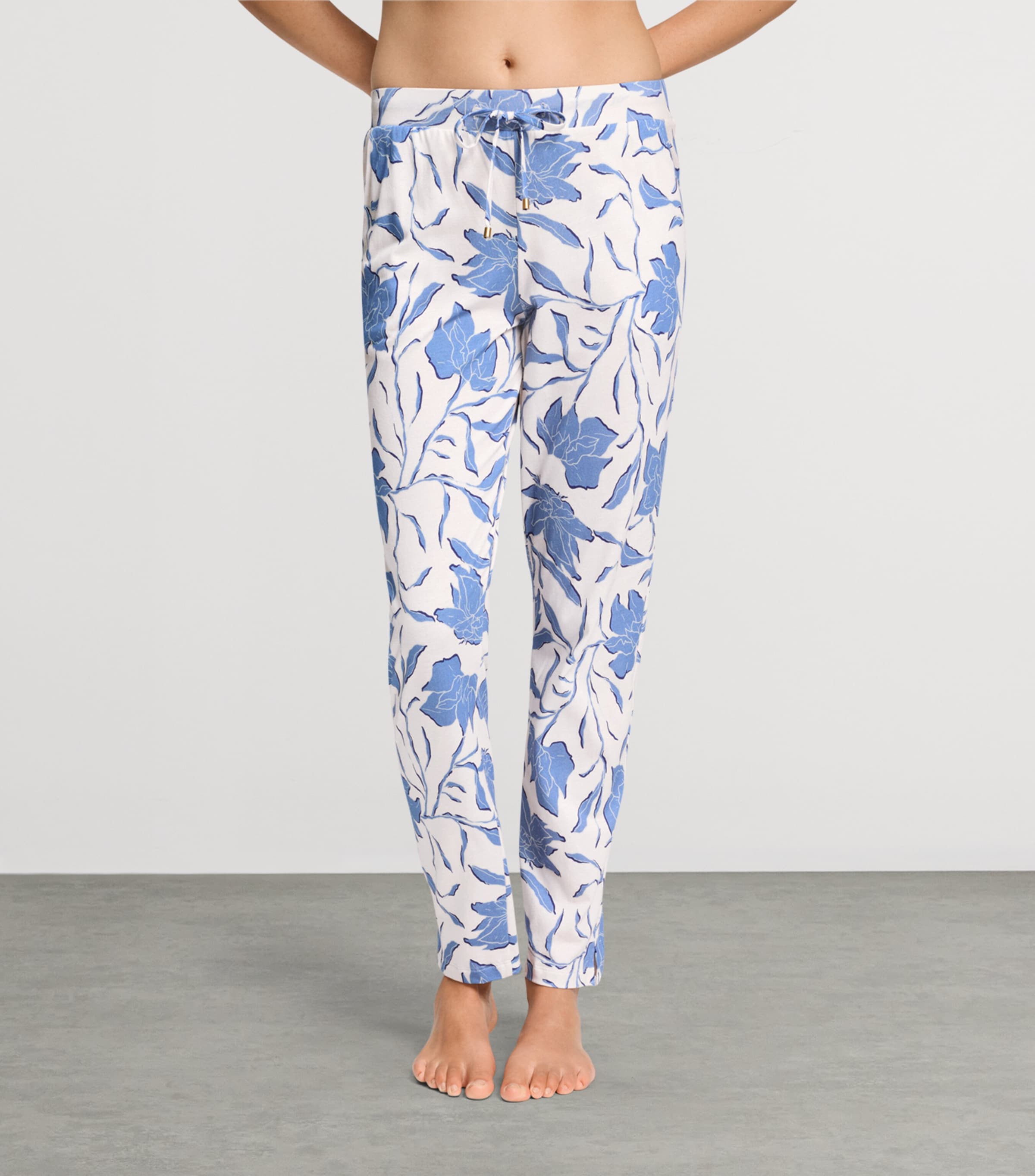 Hanro Womens Printed Sleep & Lounge Trousers Graceful Forms Image 3