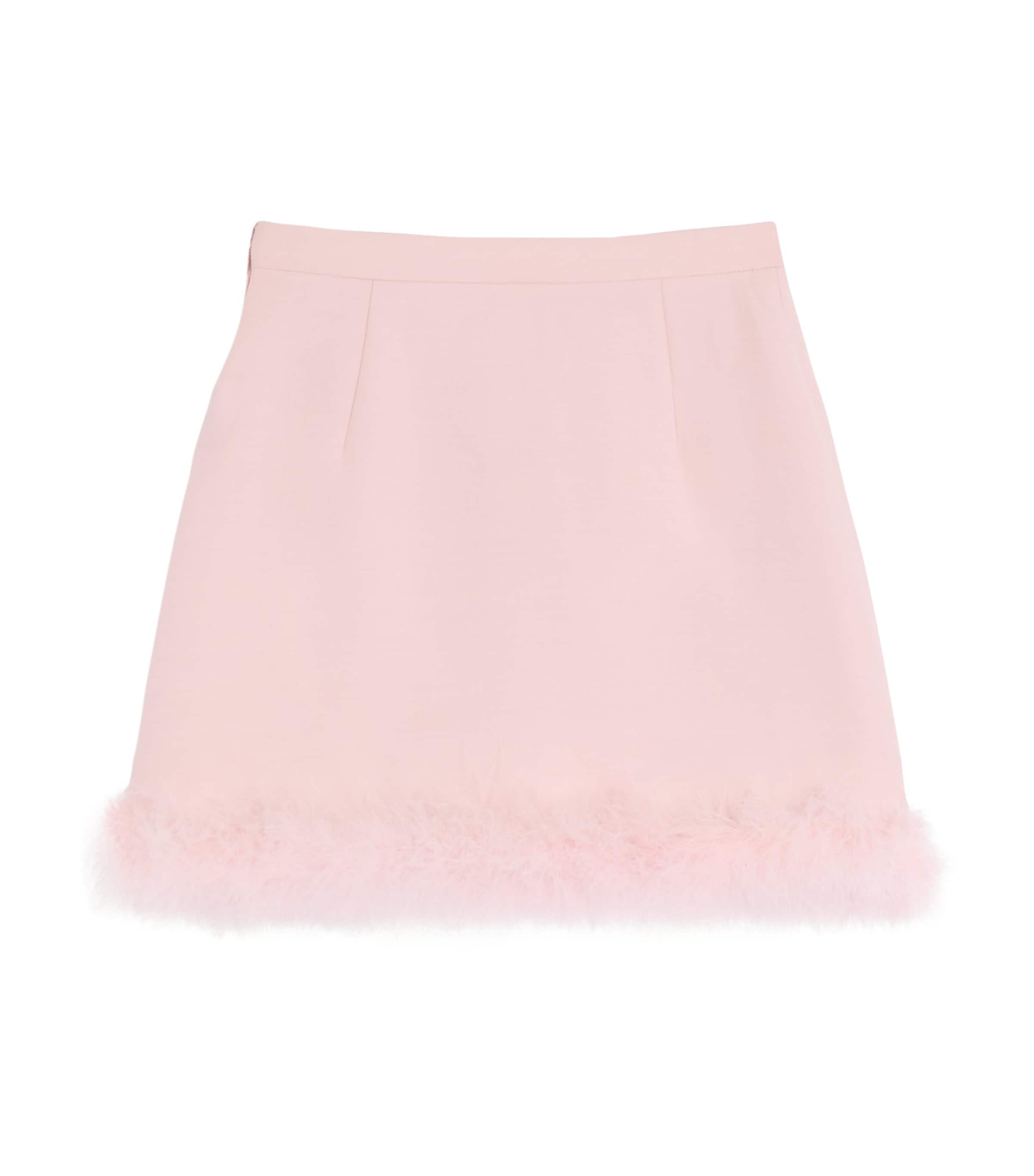 Crepe Mini Skirt R13 Image 2