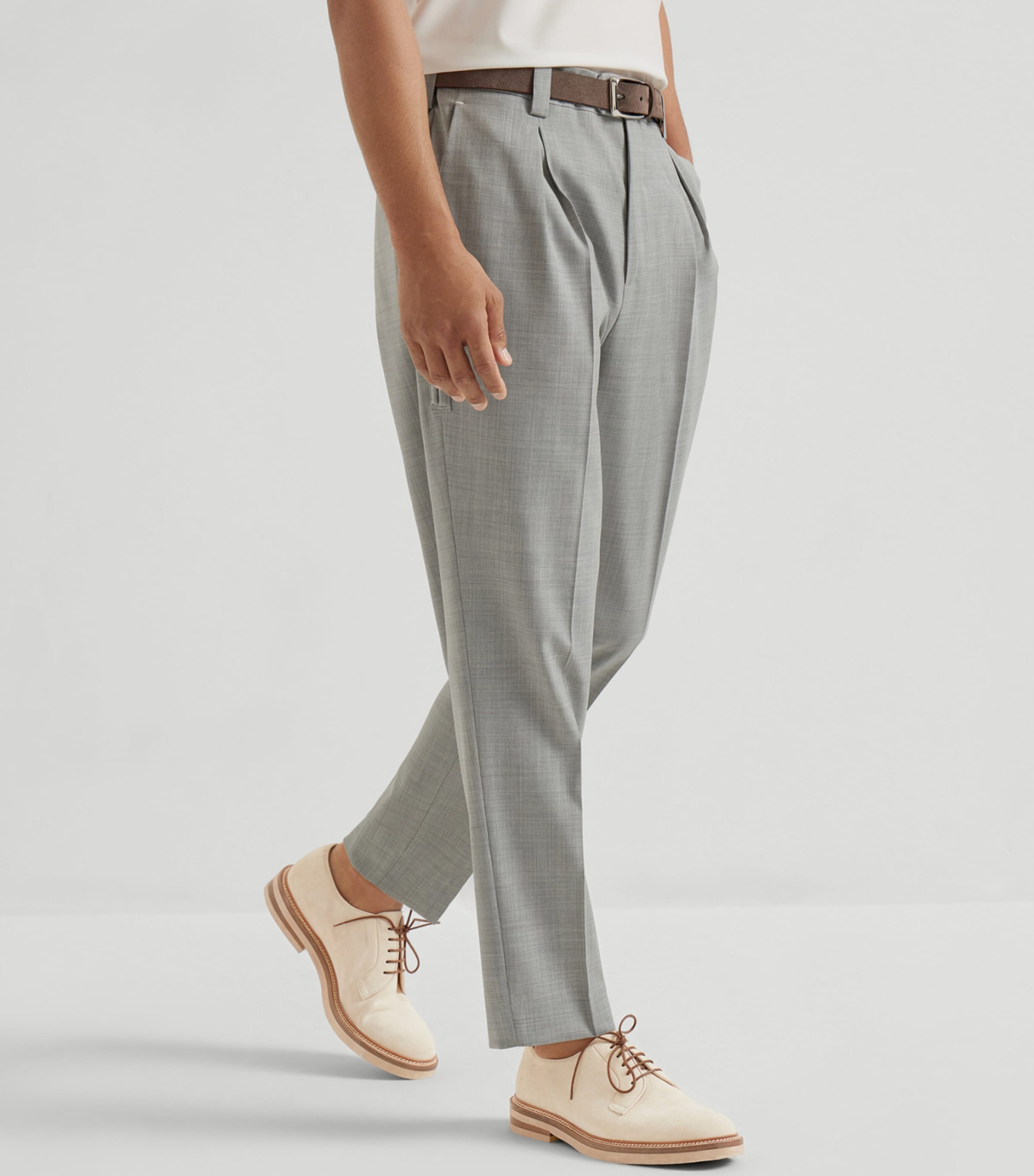 Virgin Wool Dynamic Trousers C9100 Image 2