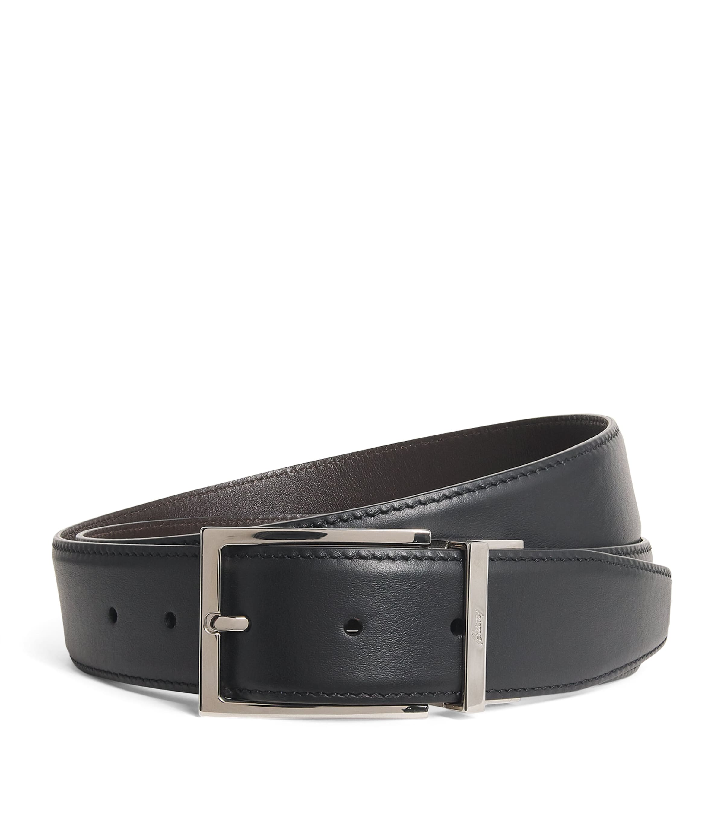 Brioni Leather Belt | Men New In | Men Clothing | Workwear | Men Accessories | Belts | Designers | Brioni | Mens Accessories