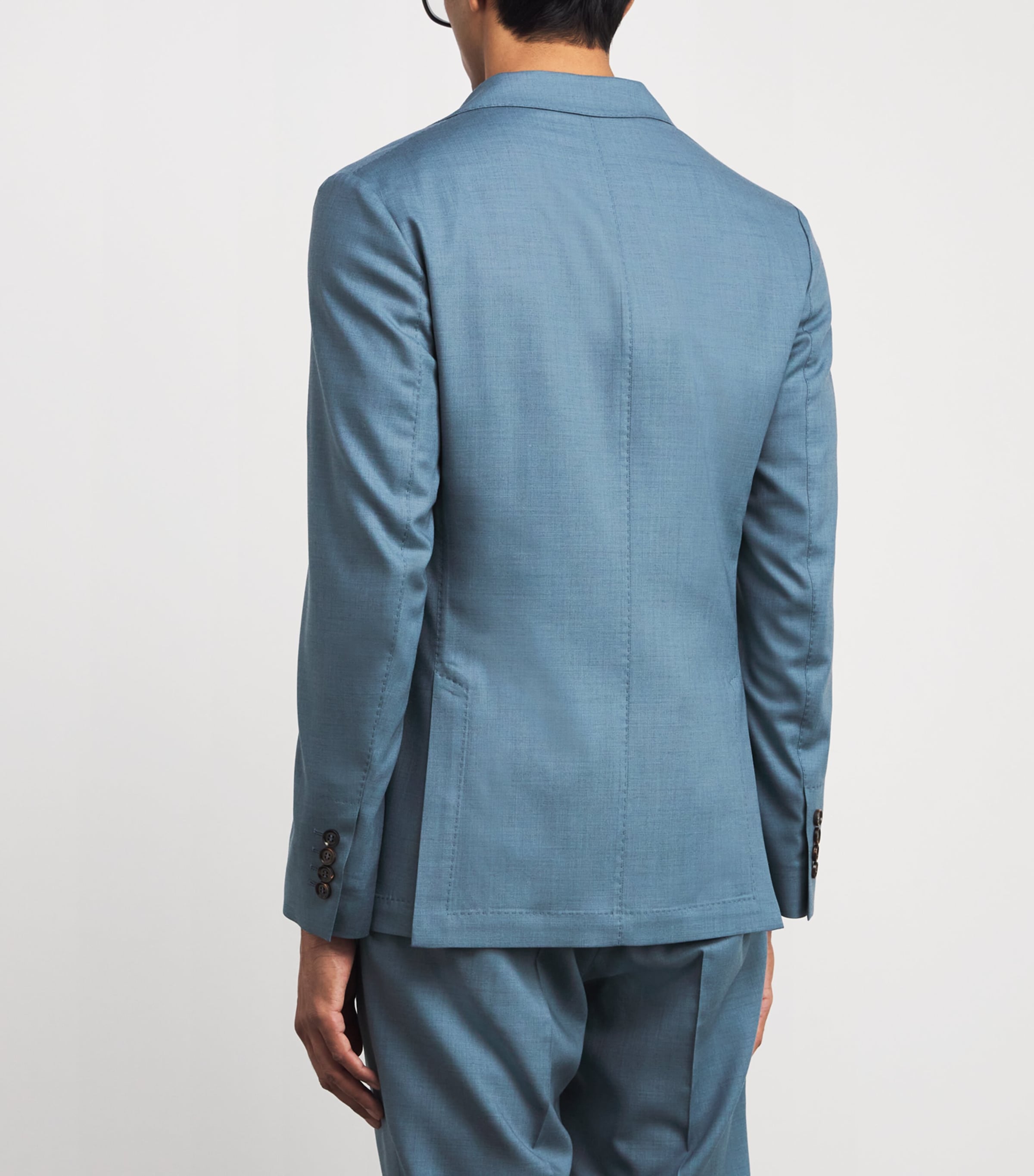 Cashmere Robert Blazer 45844 LIGHT BLUE Image 4