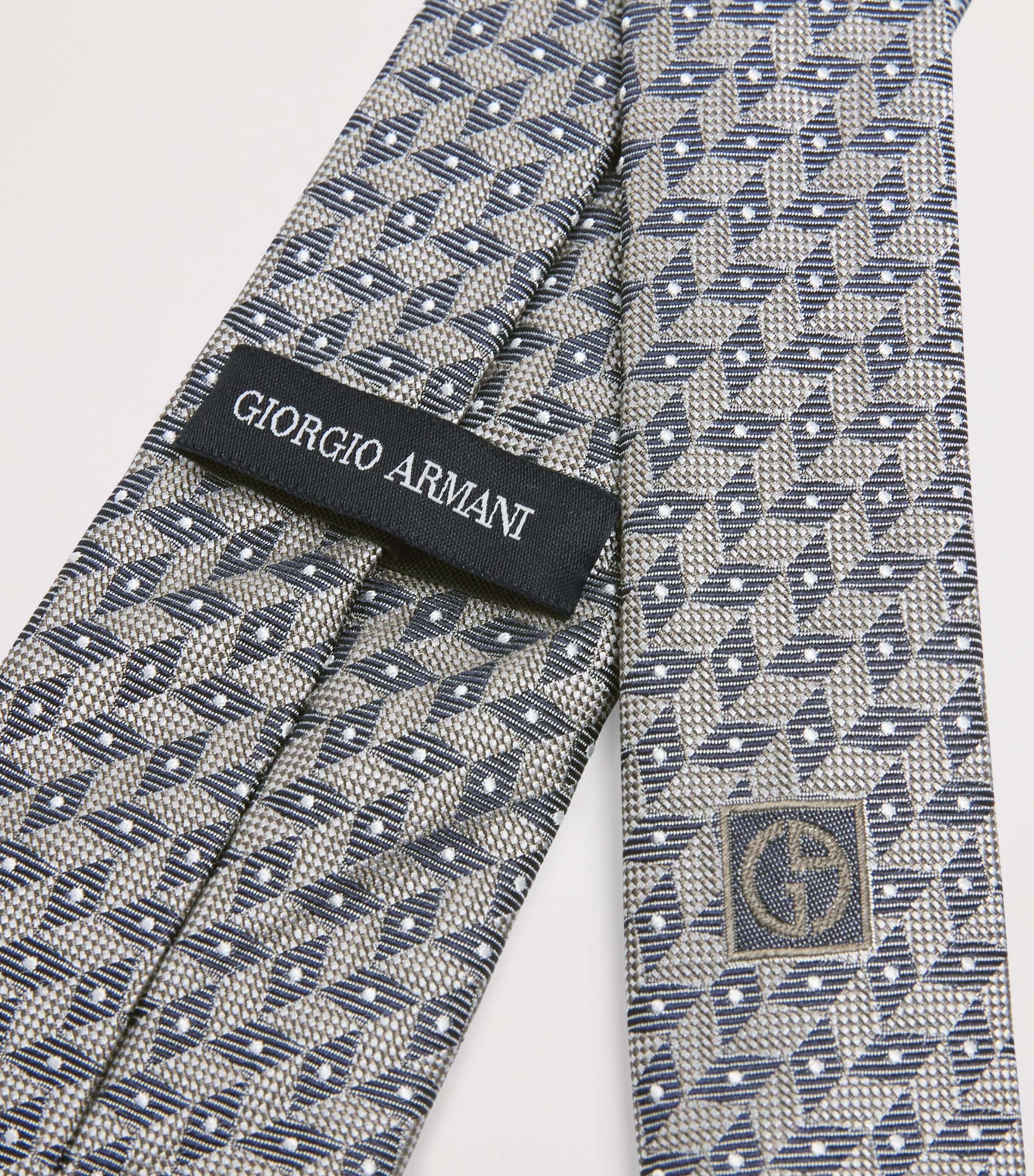 Silk Geometric Tie F1020 Image 4