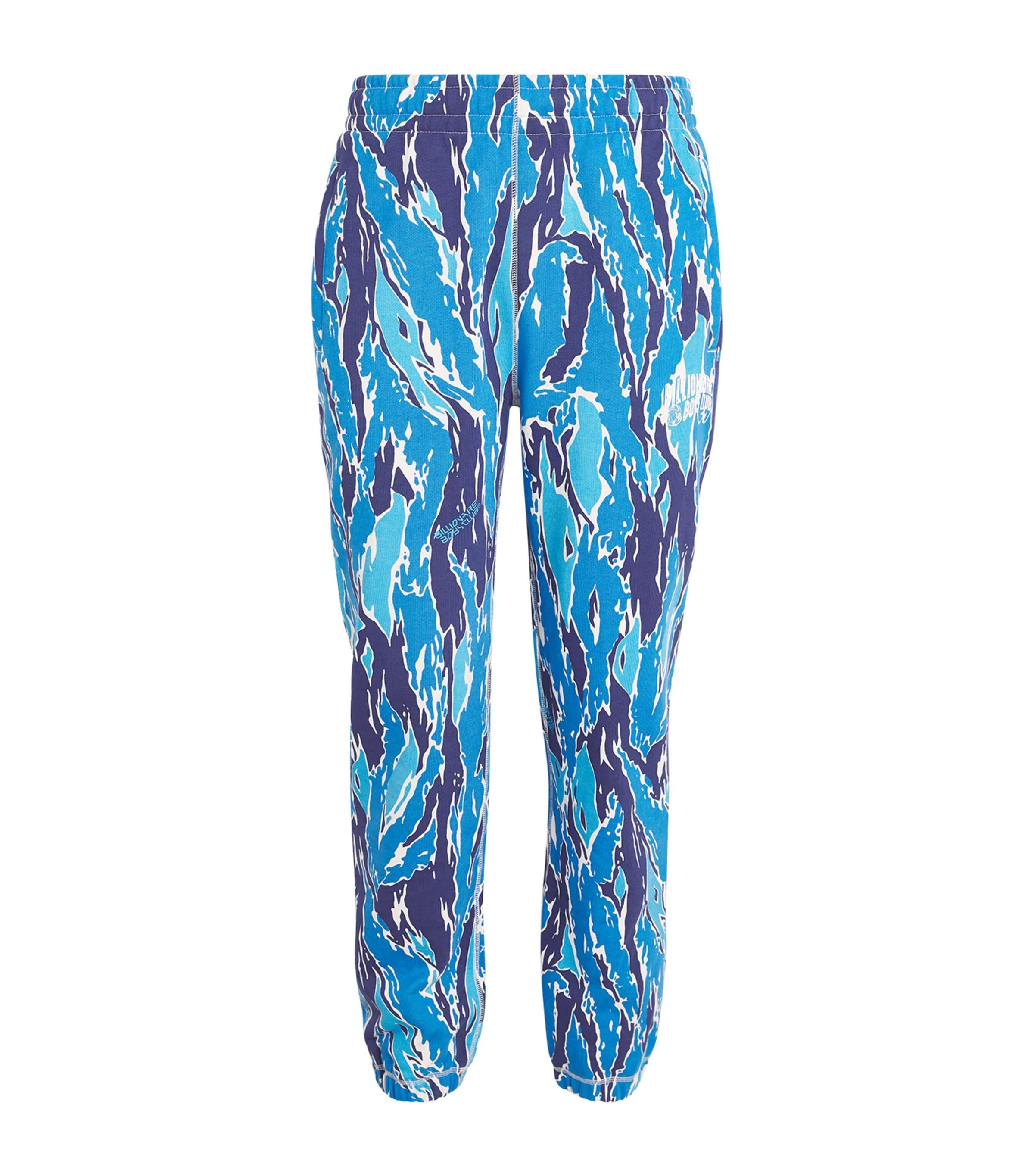 Shop Billionaire Boys Club Cotton Camouflage Sweatpants In Blue