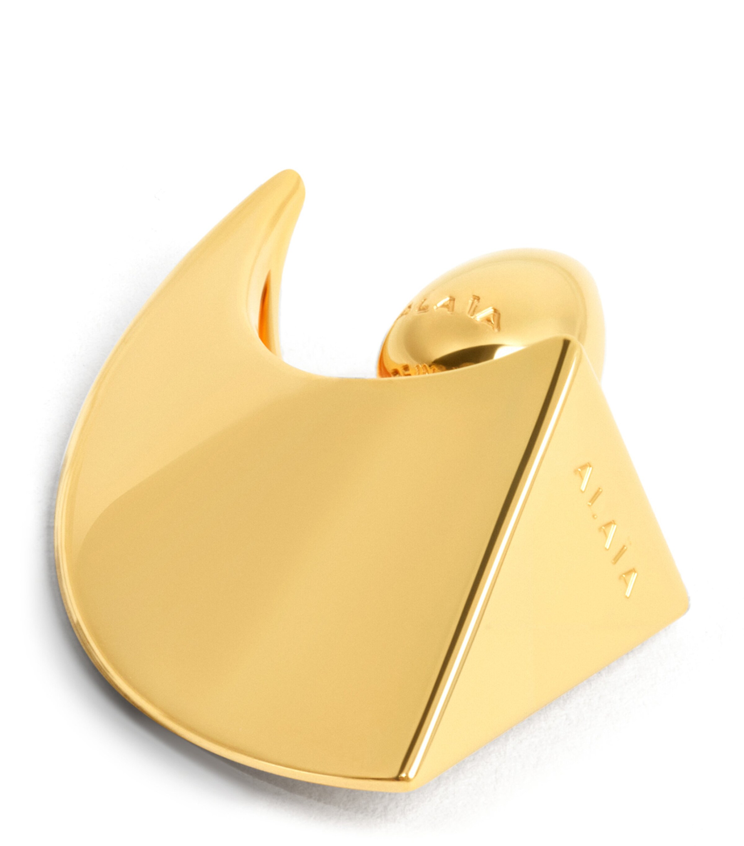 Alaïa Small Edge Earrings Or Image 4
