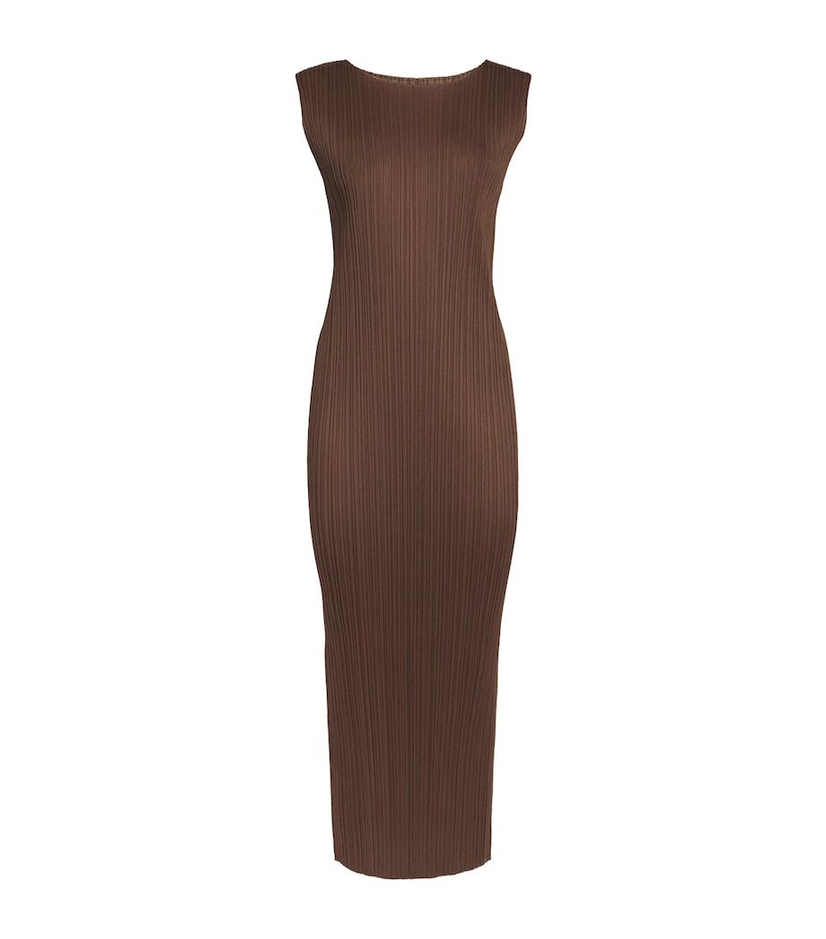 Pleats Please Issey Miyake Womens New Colorful Basics Maxi Dress Image 1