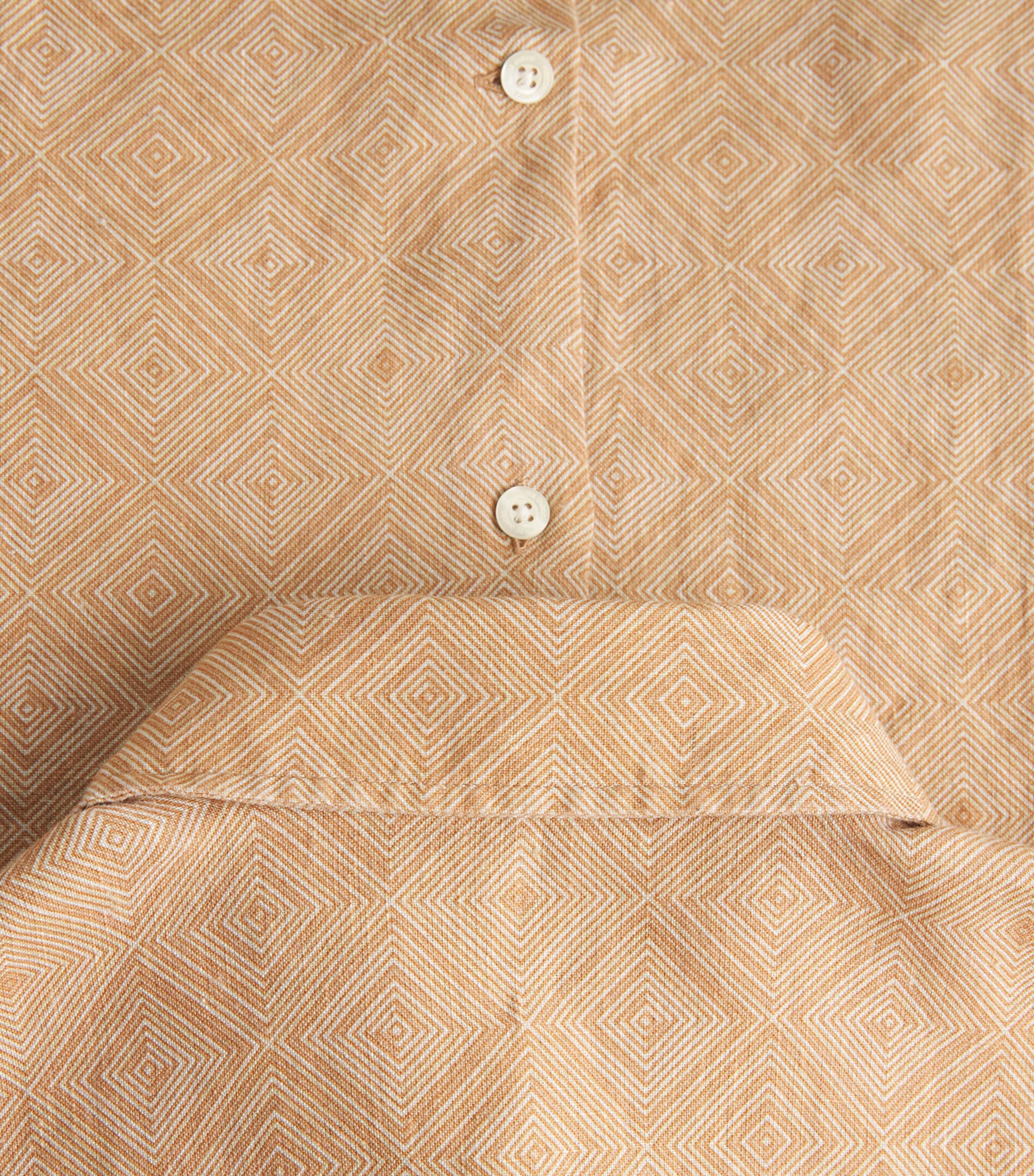 Linen Castro Shirt 904-COPPER Image 5