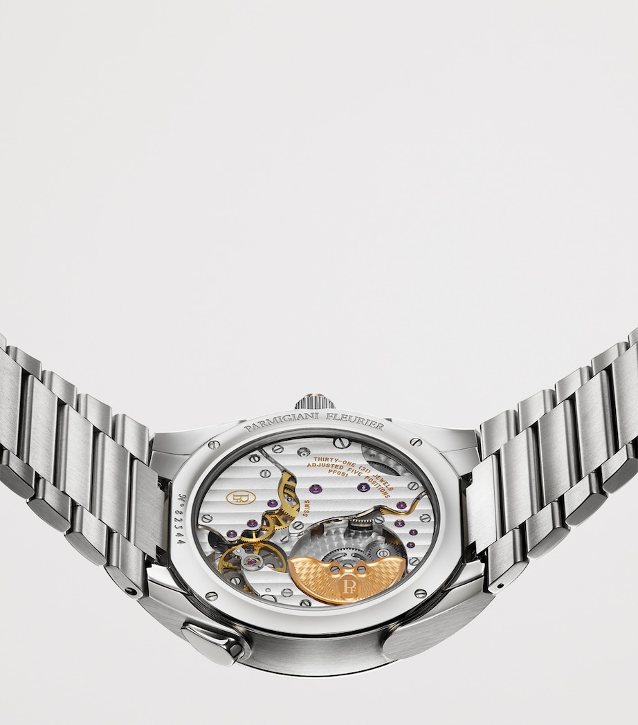 Stainless Steel Tonda PF GMT Rattrapante Watch 40mm GREEN Image 3