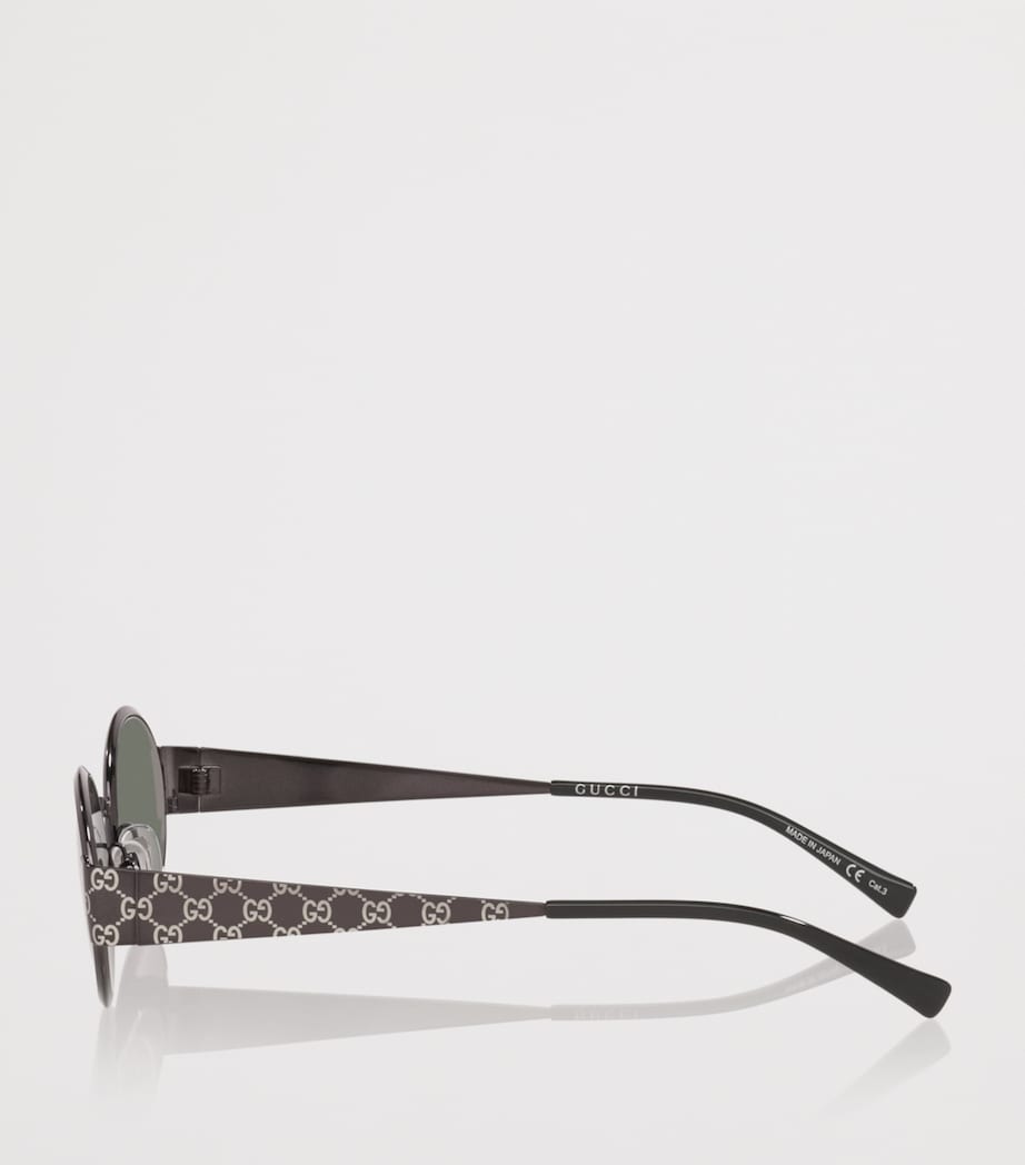 Gucci Metal GG1854S Sunglasses Silver Image 3