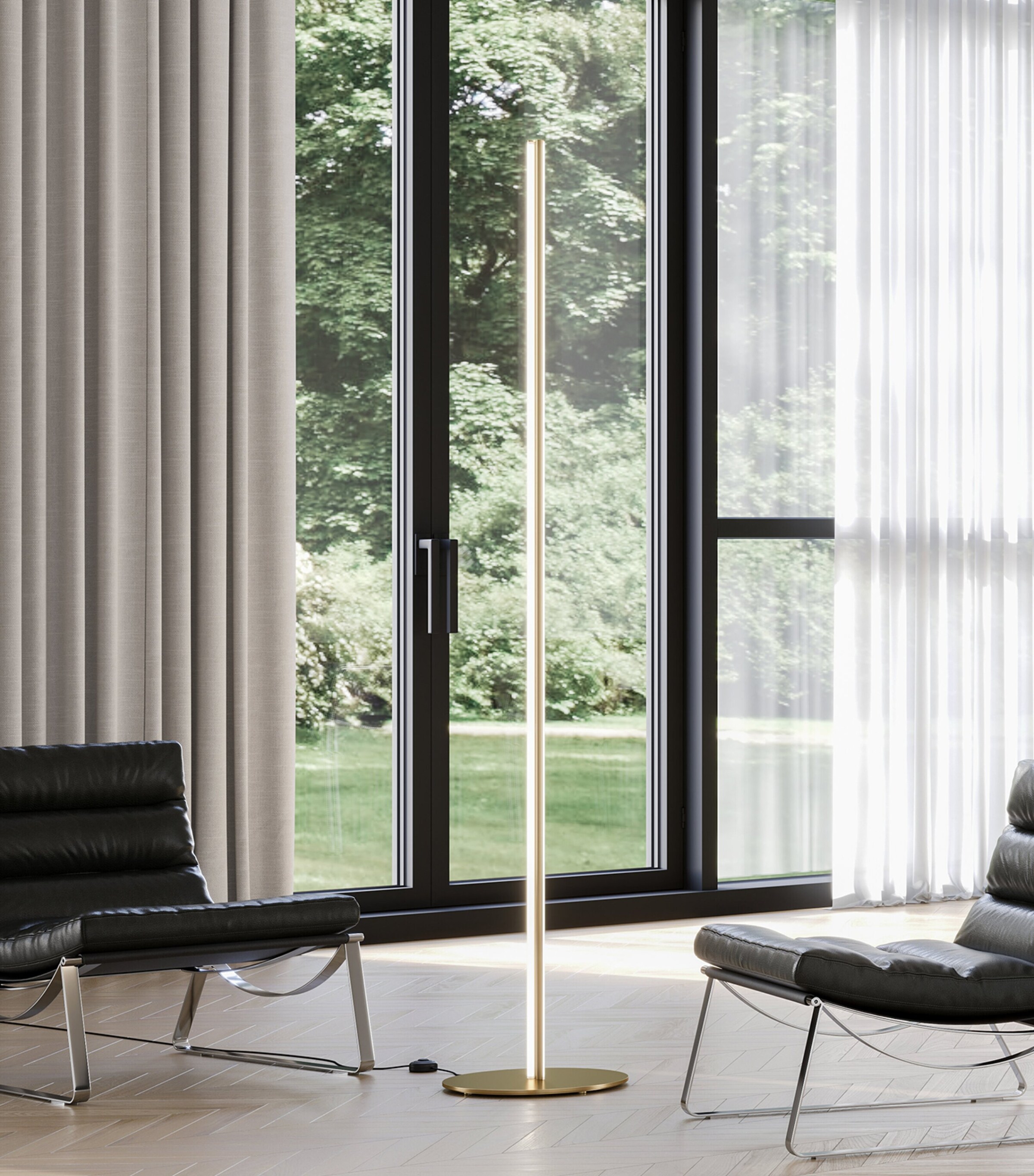 Flos Metal Coordinates LED Floor Lamp Image 7