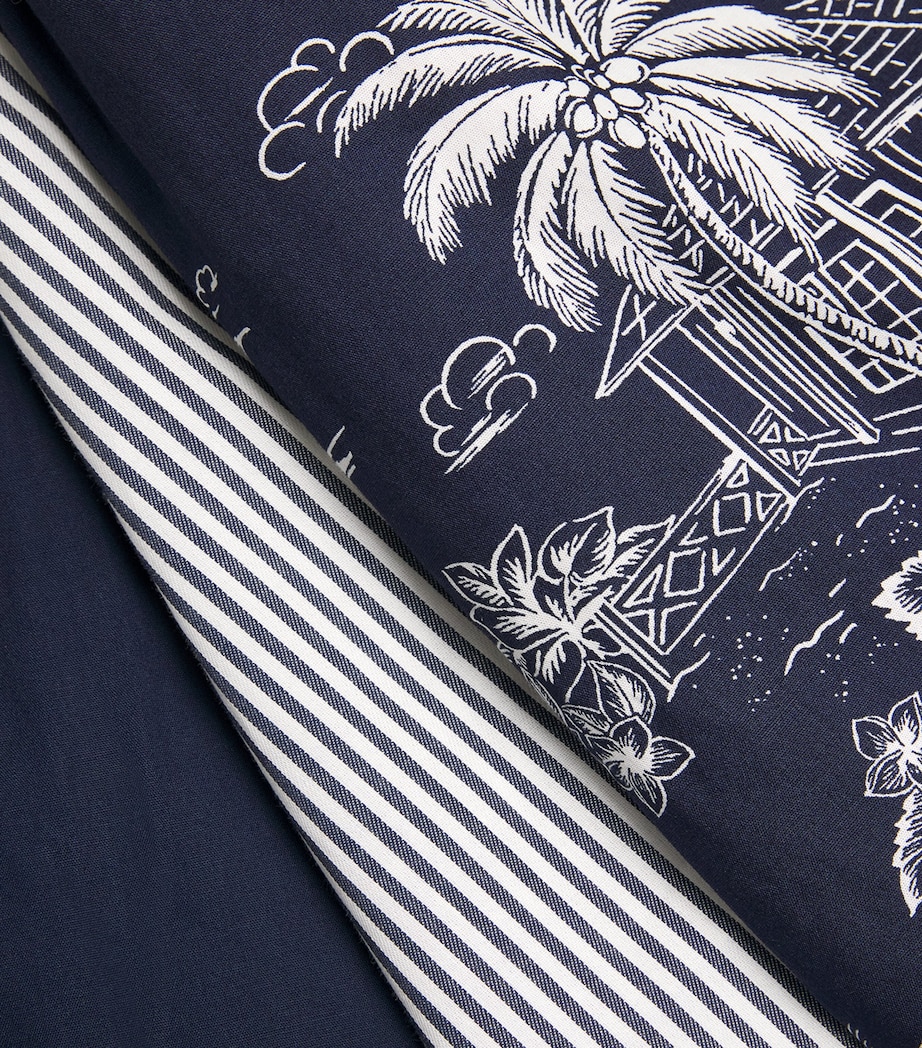 Polo Ralph Lauren Mens Classic Cotton Boxer Shorts (Pack Of 3) Navy/stripe/brwaiian Image 5