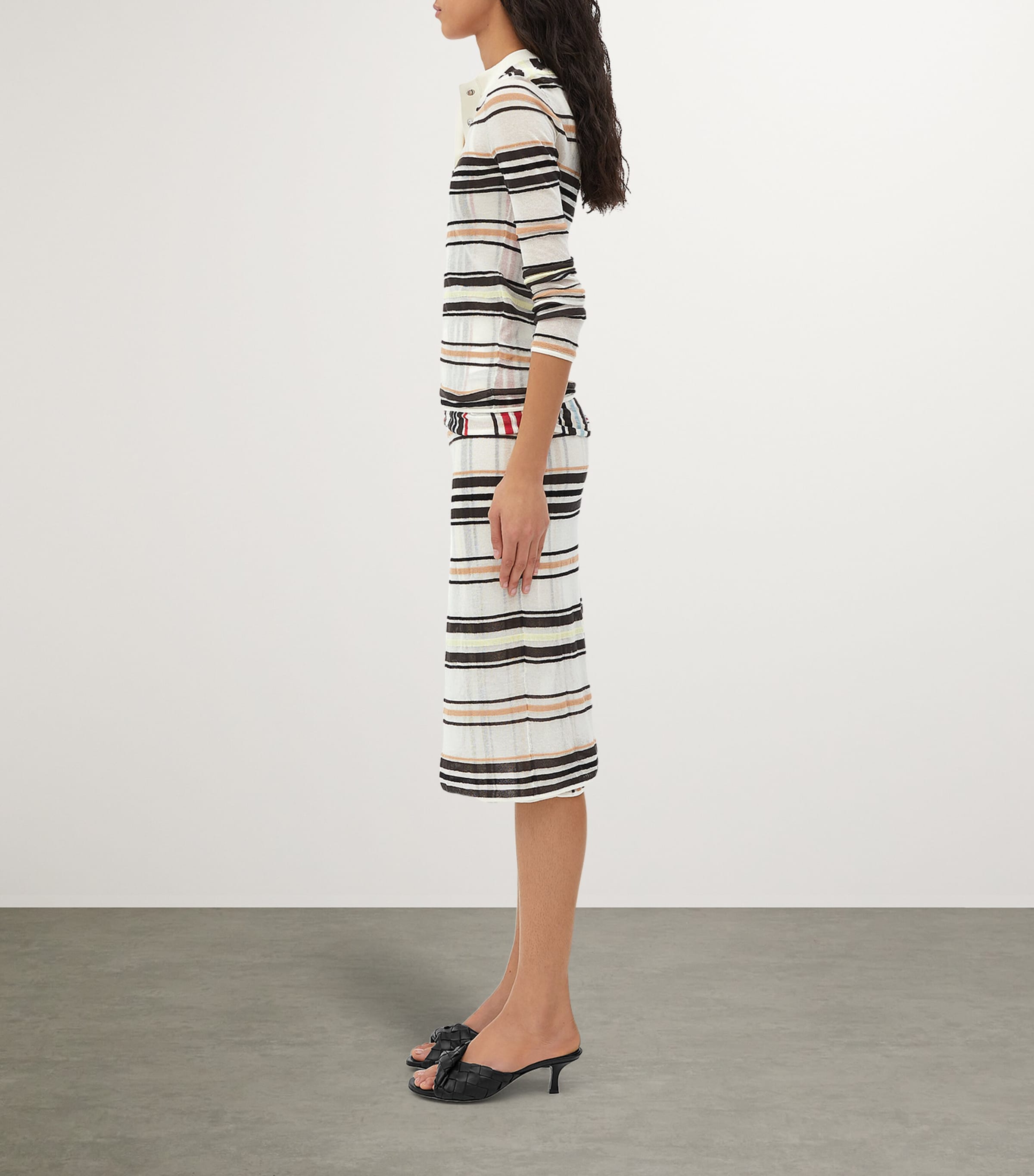 Leather Intrecciato Blink Mules 50 1000 Image 2