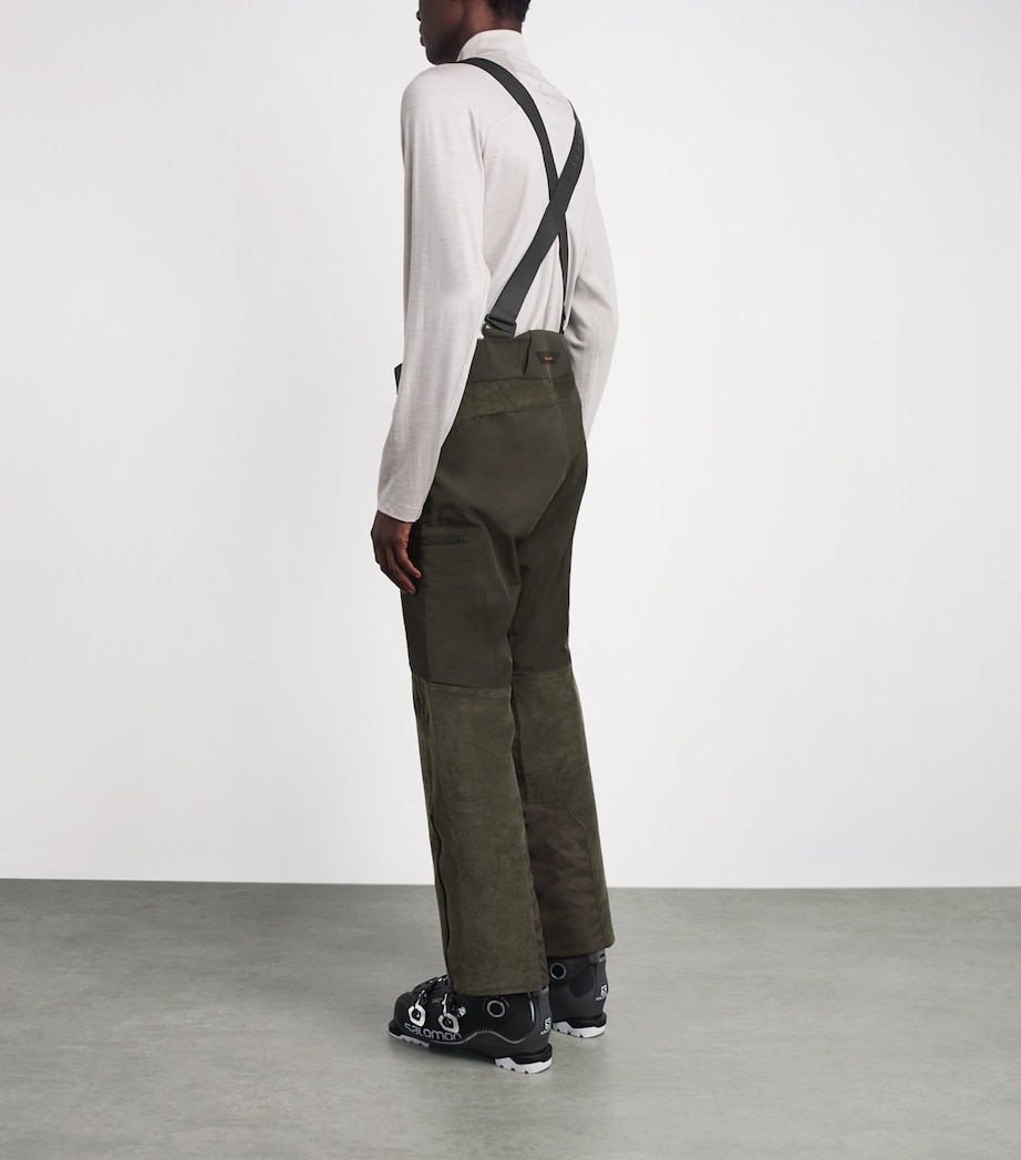 Sease Mens Corduroy Trace 2.0 Ski Trousers Bronze Olive Image 5