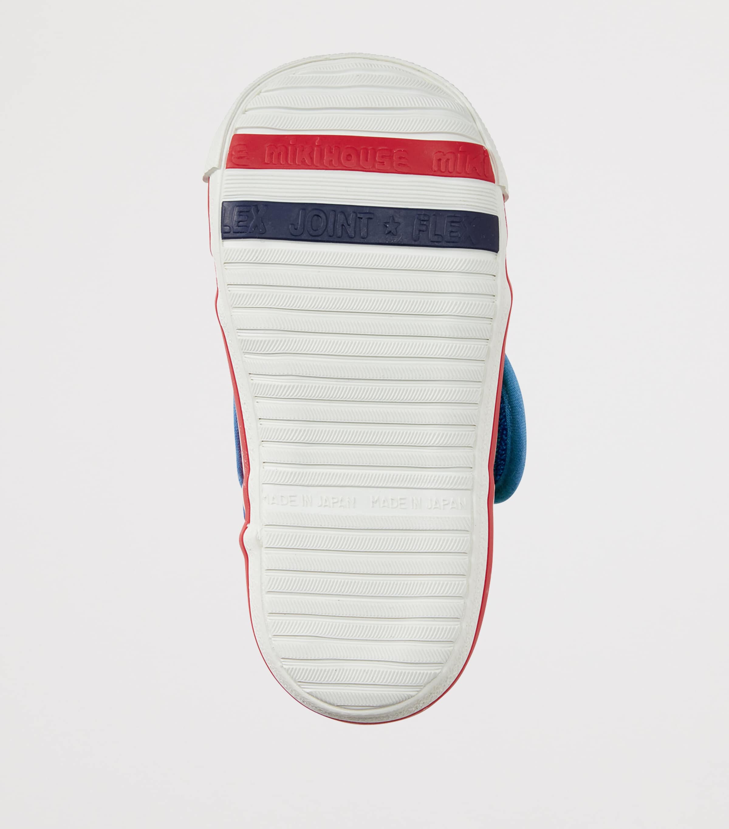 Miki House Canvas Embroidered Velcro Sneakers Image 3