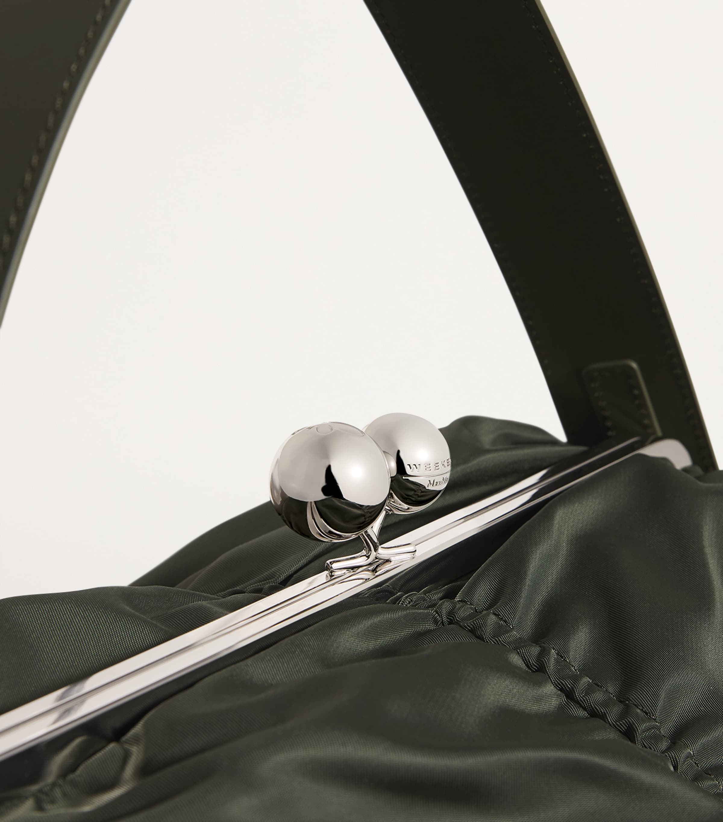 Weekend Max Mara Green Extra Large Pasticcino Clutch Bag | Harrods US