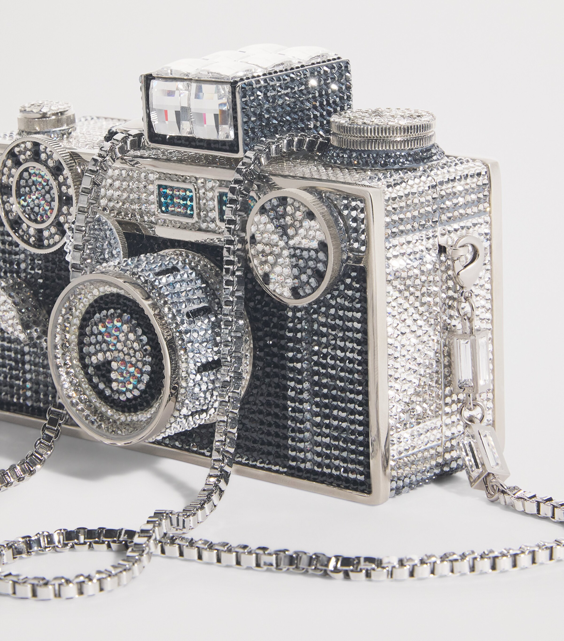 Camera Flash Clutch Bag SCJMT SILVER JET Image 9