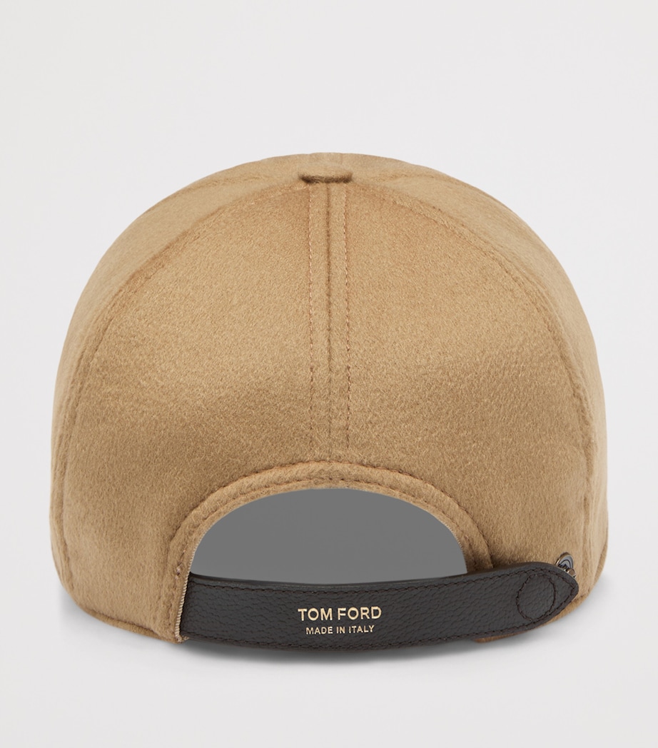 Suede Logo Baseball Cap JAQ Image 3